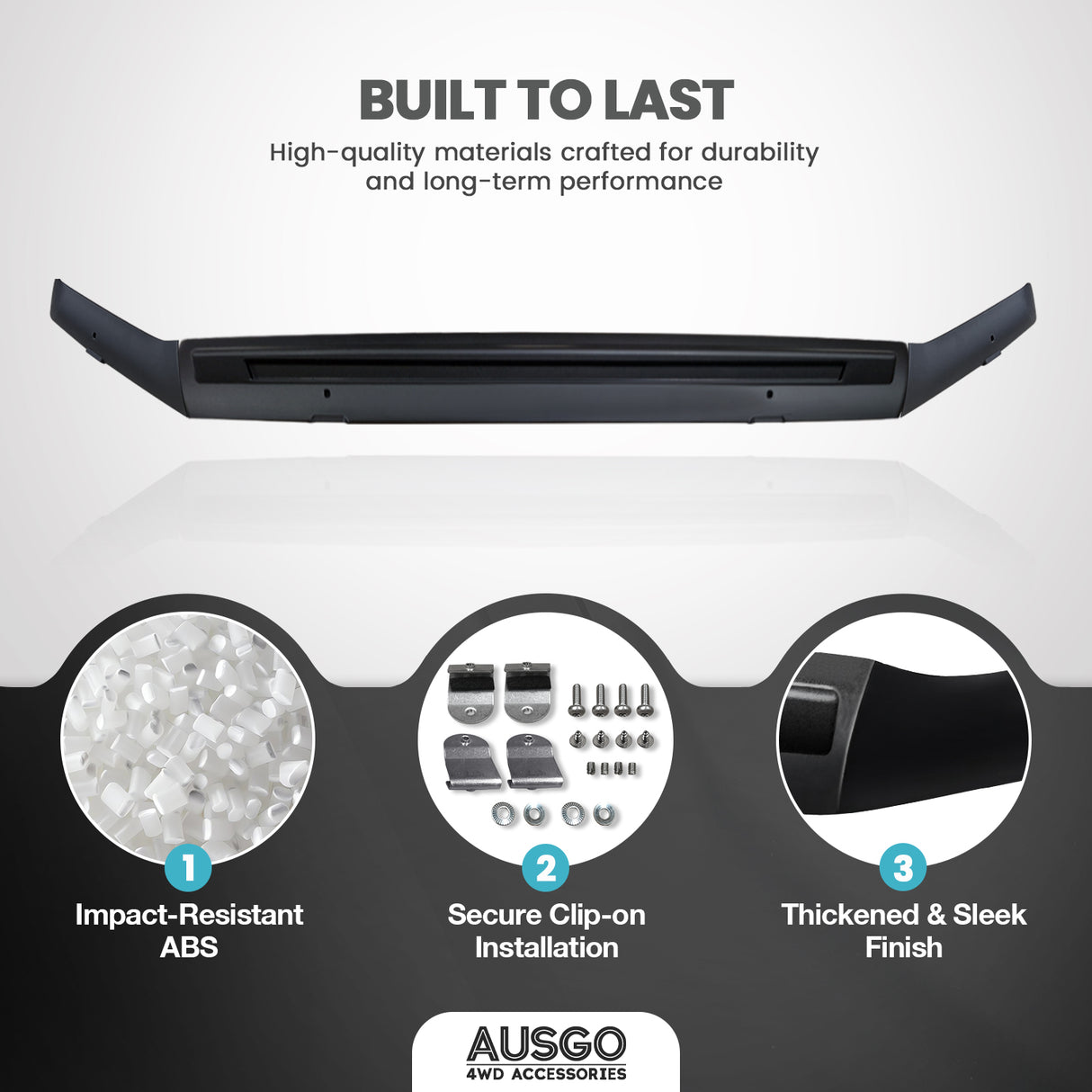 Luxury Weather Shields + Bonnet Protector for Toyota Land Cruiser Prado 150 Series 2018-2024