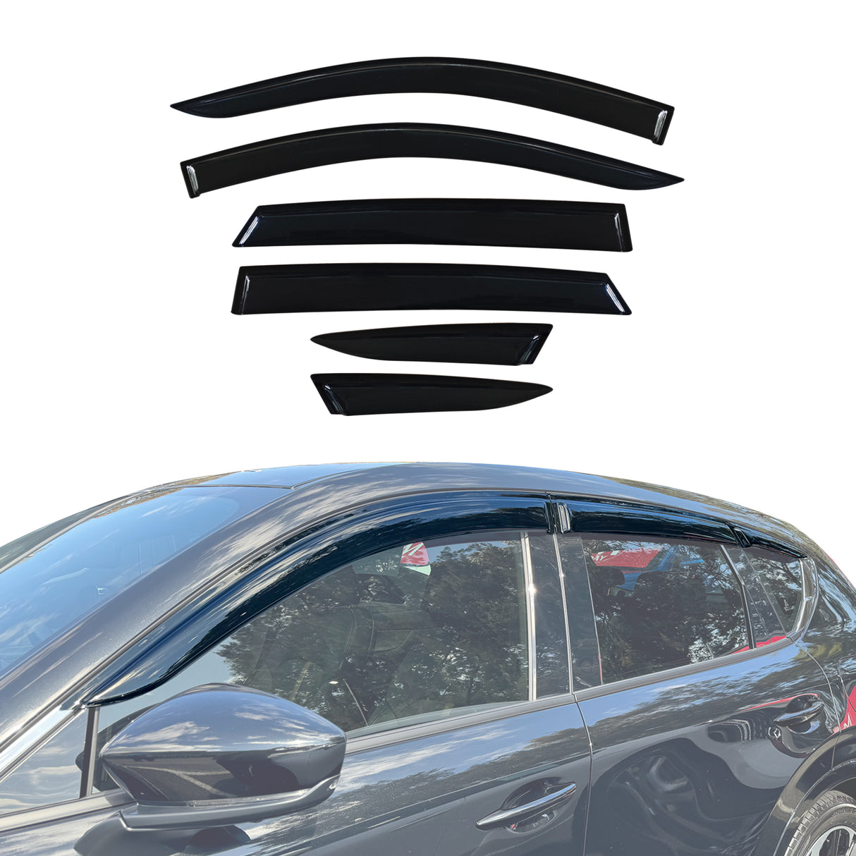 Weather Shields for Mazda CX-60 CX60 2023-Onwards