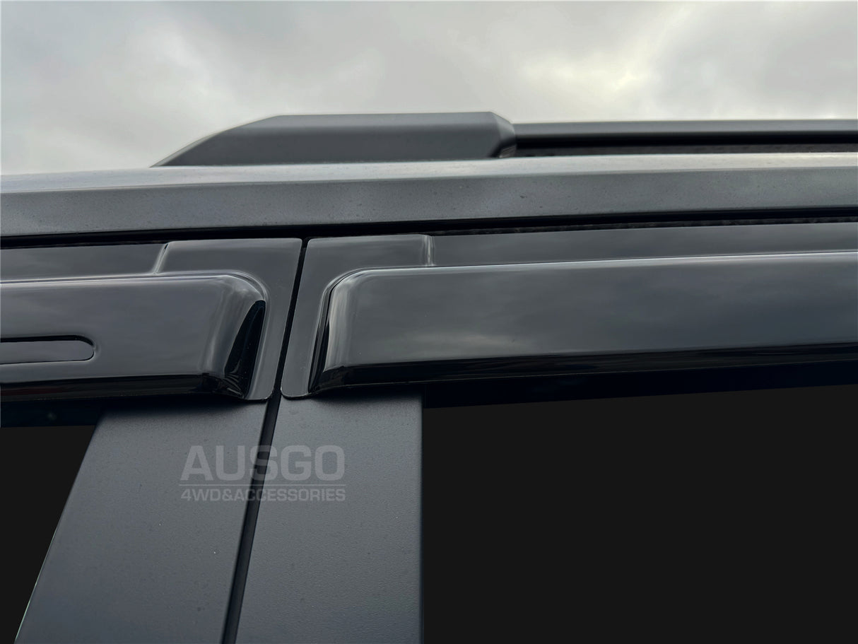 Luxury Weather Shields + Bonnet Protector for Toyota Land Cruiser Prado 250 Series 2024-Onwards