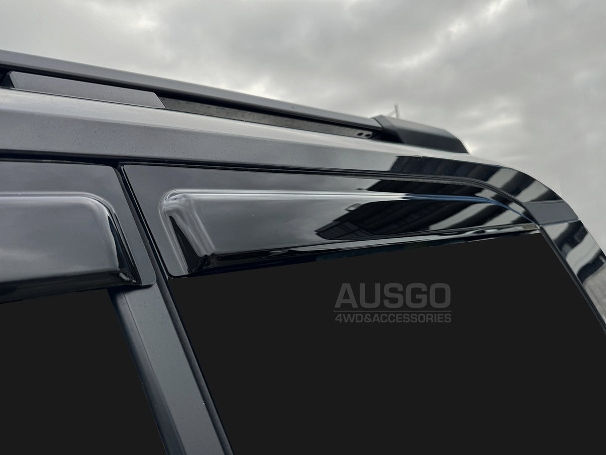 Luxury Weather Shields + Bonnet Protector for Toyota Land Cruiser Prado 250 Series 2024-Onwards