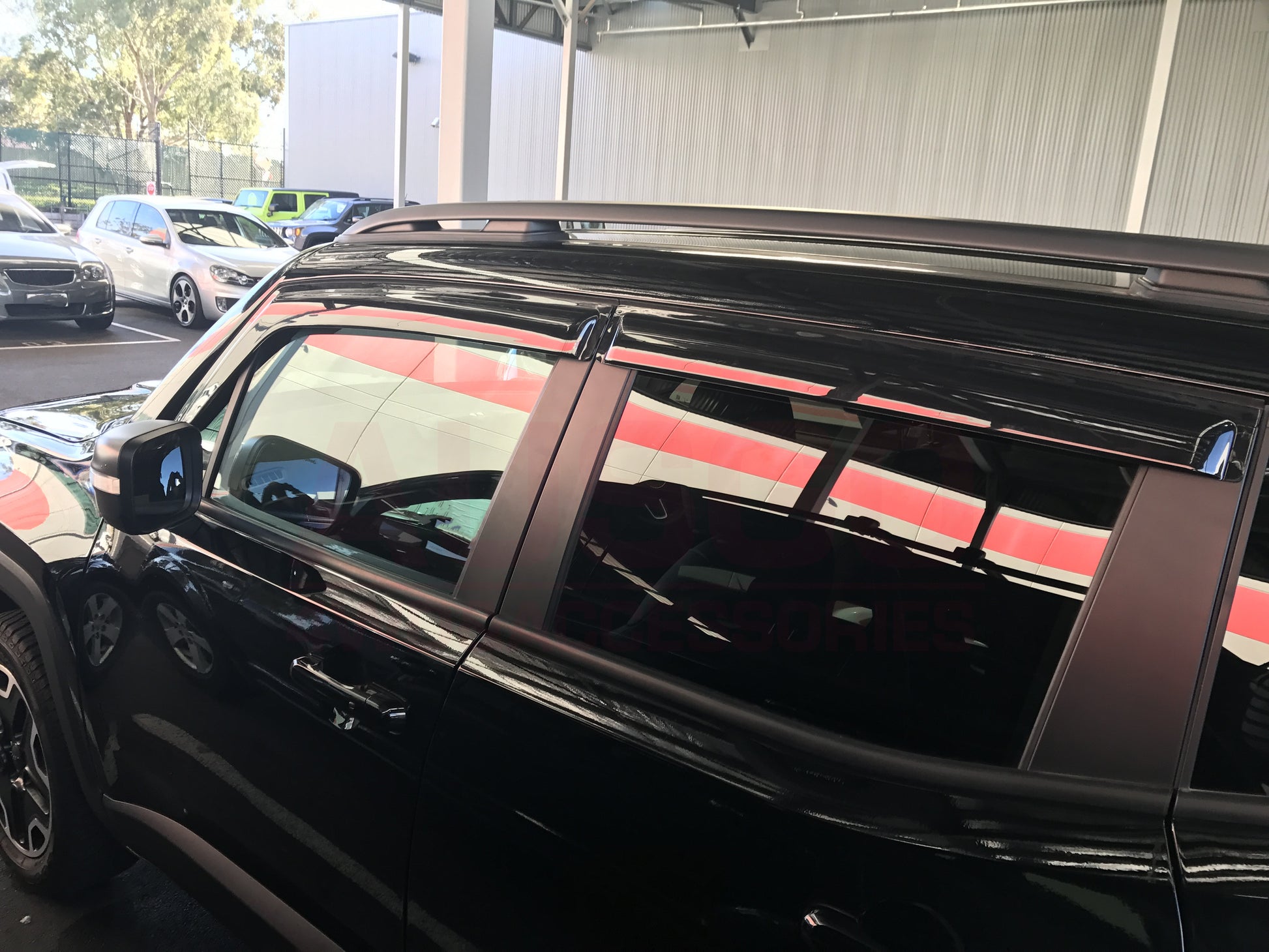 Luxury Weather Shields for Jeep Renegade 2015-Onwards