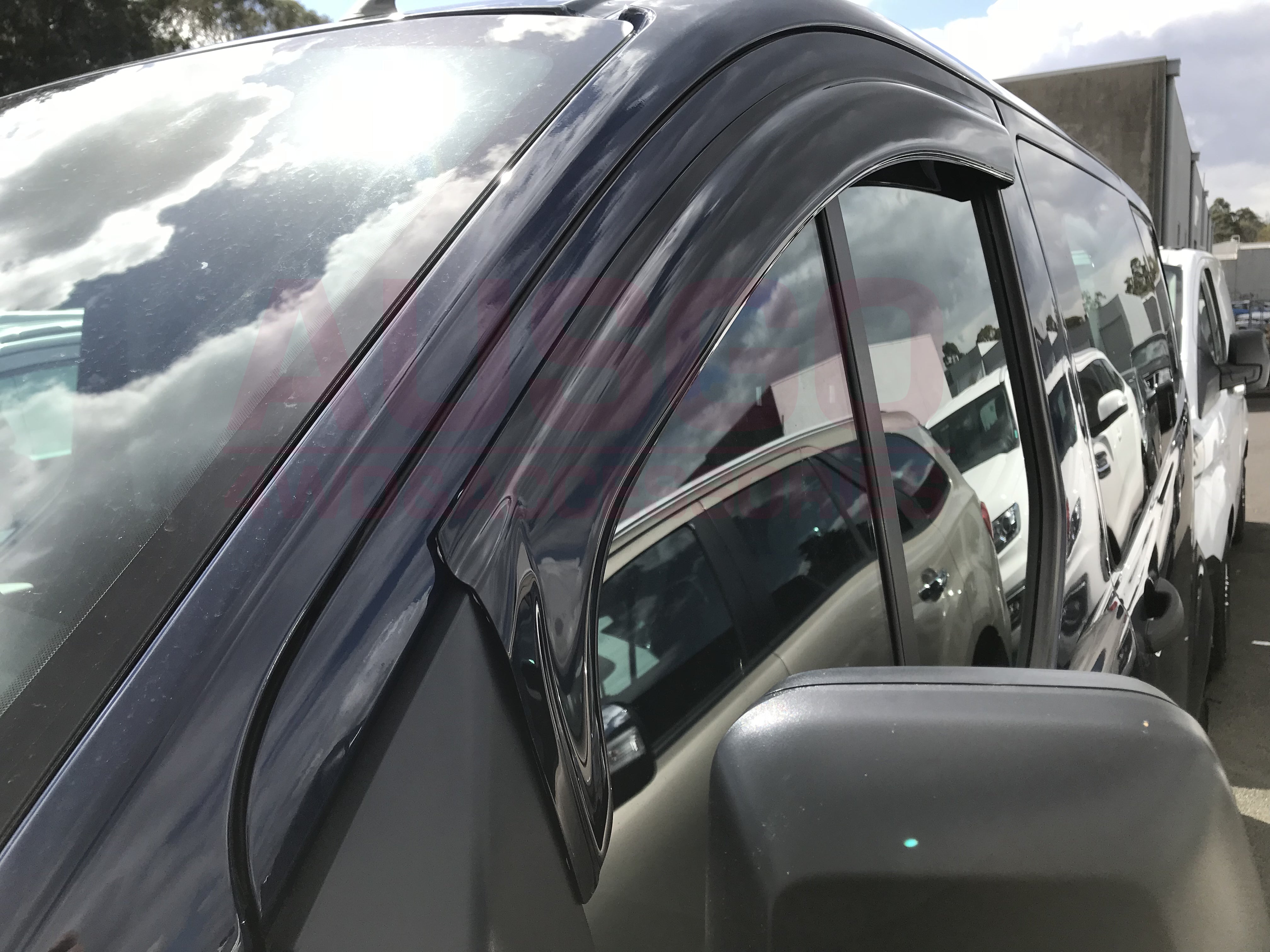 Luxury Weather Shields for Ford Transit Custom VN Series 2013-2023