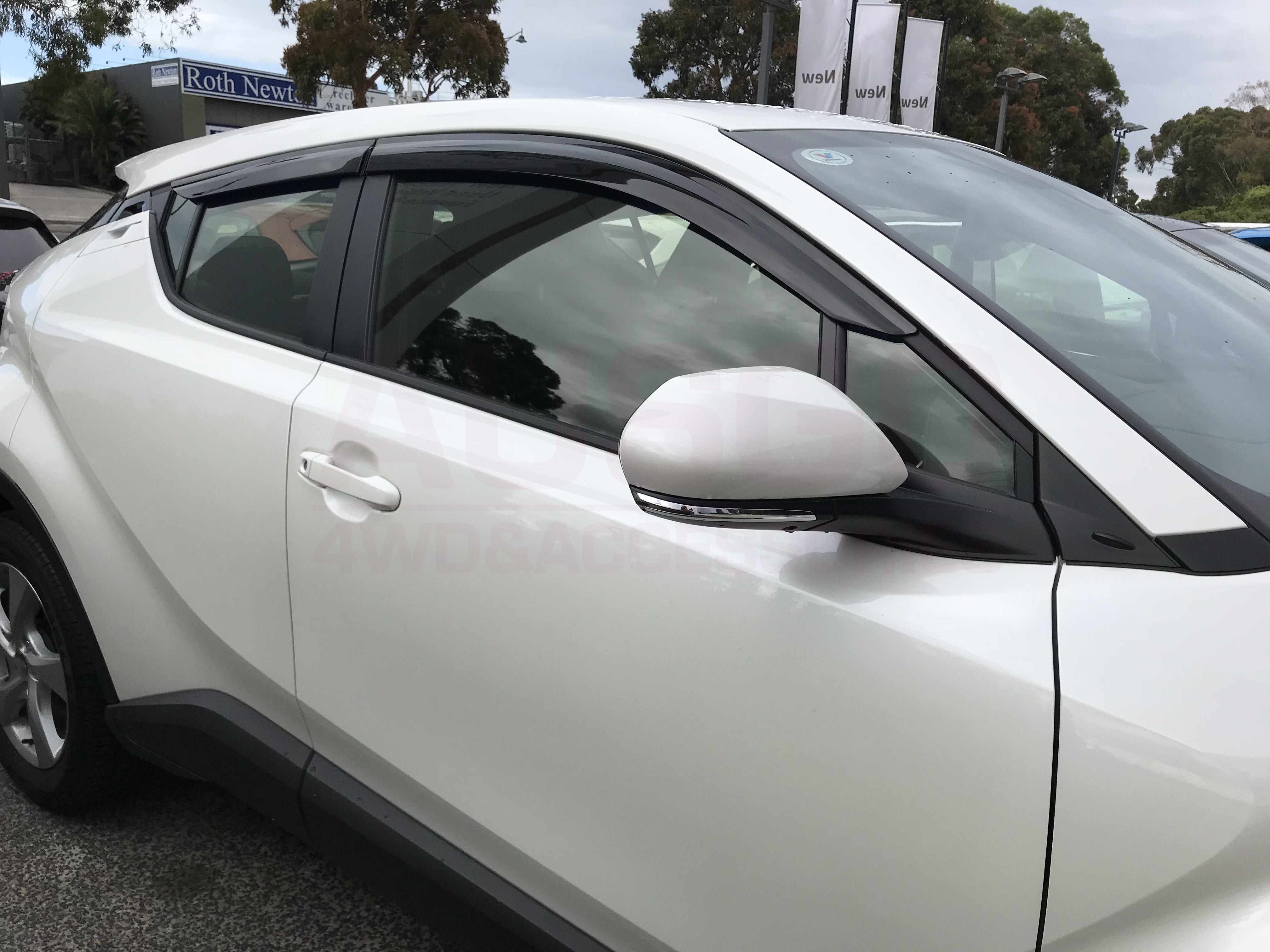 Injection Weather Shields for Toyota CHR 2016-2024