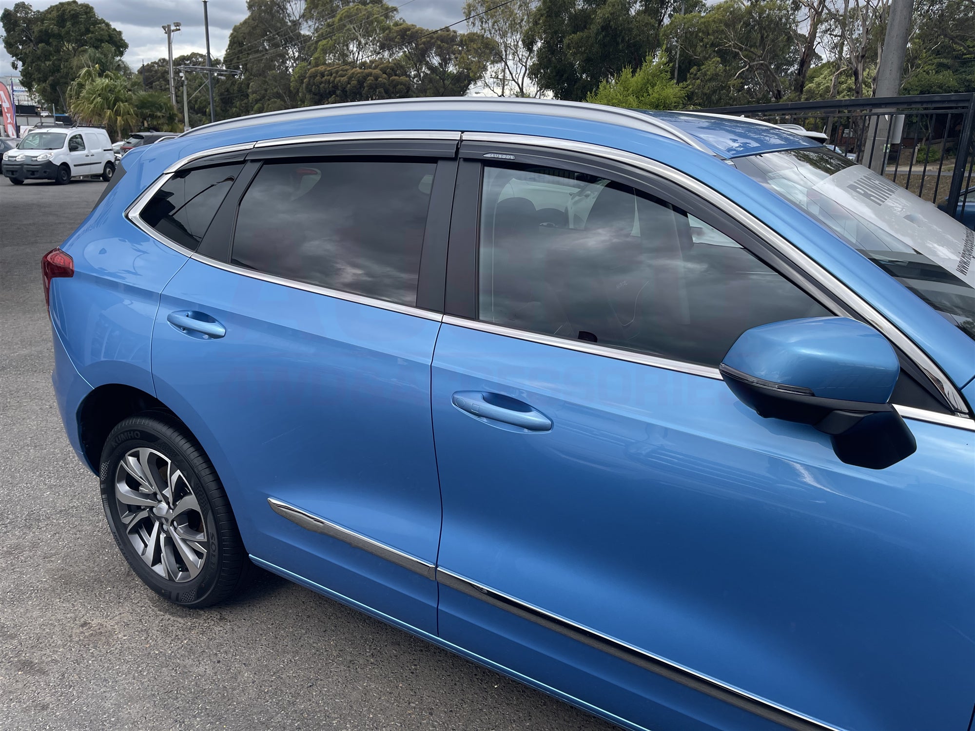 Stainless Trim Weather Shields for Haval Jolion 2021-2024