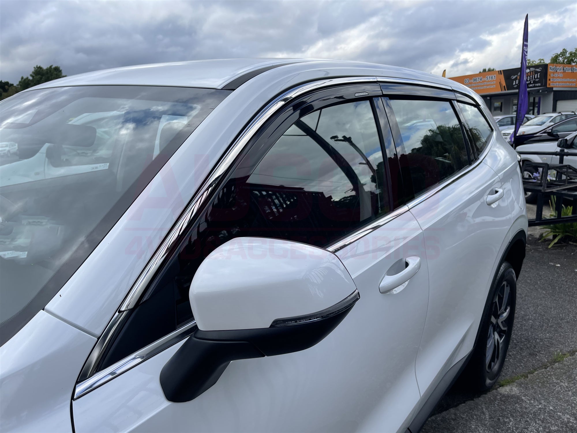 Stainless Trim Weather Shields for Haval H6 B01 Series 2021-Onwards