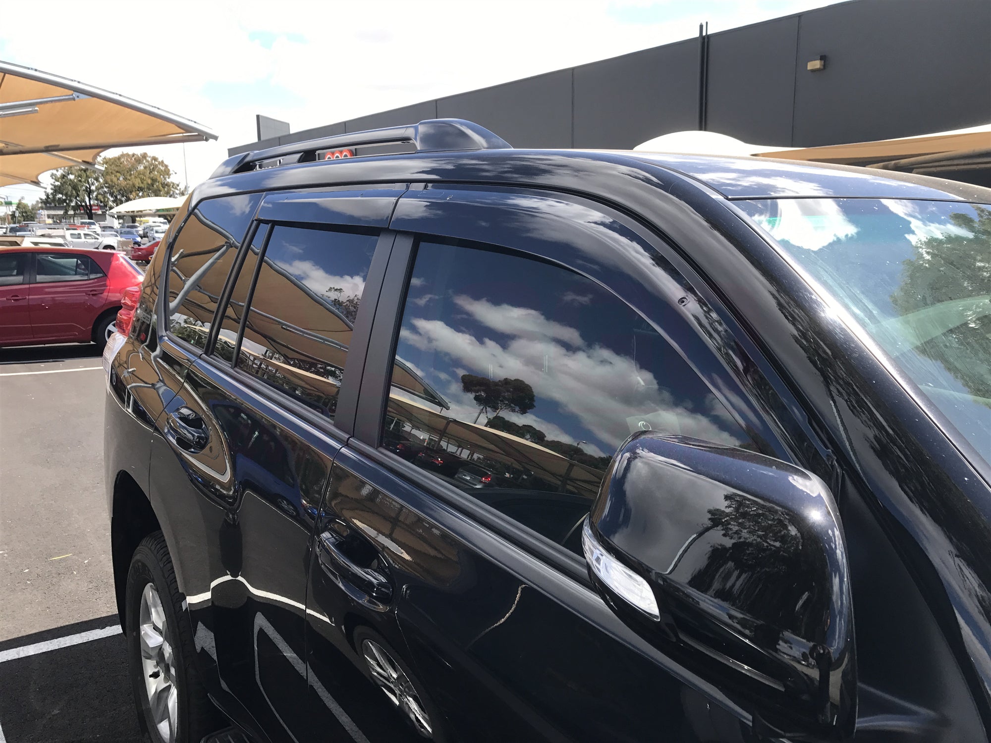 Injection Weather Shields for Toyota LandCruiser Prado 150 Series 2009-Onwards