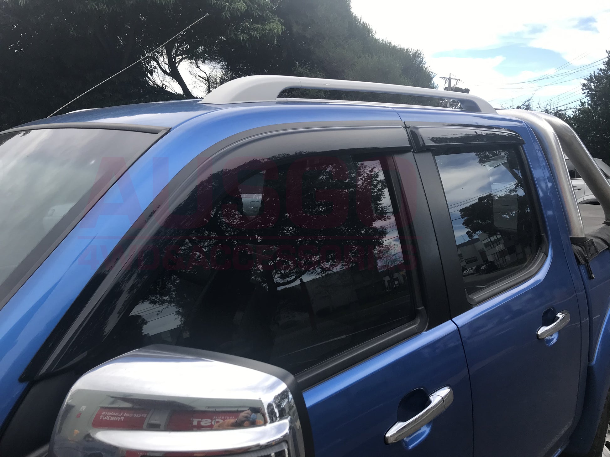 Luxury Weather Shields for Ford Ranger PJ PK Dual Cab 2006-2011