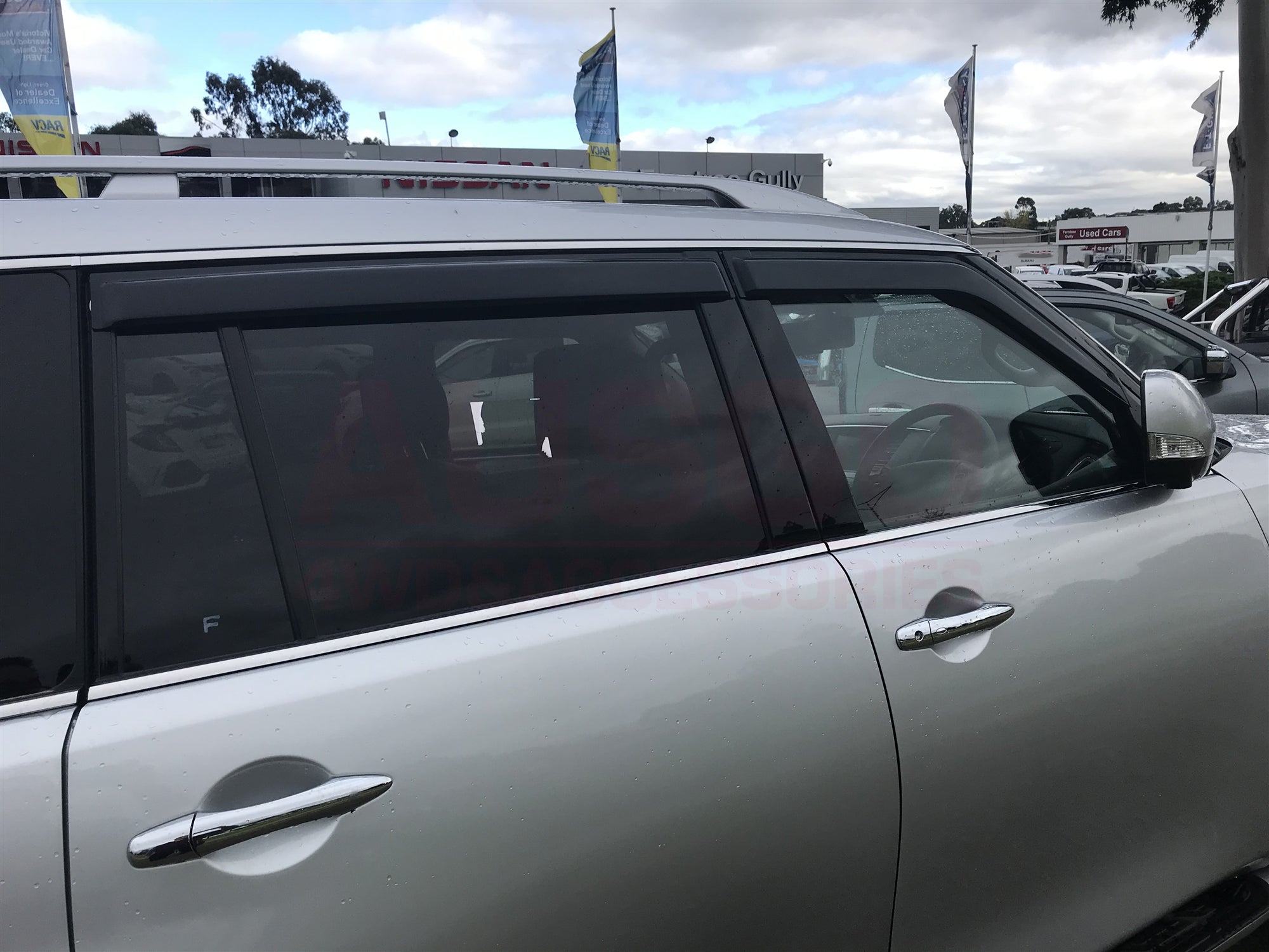 Luxury Weather Shields for Nissan Patrol Y62 2012-Onwards