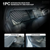 Car Floor Mats + Black Door Sill Protector for Mitsubishi Pajero Sport 2015-Onwards 5 & 7 Seats