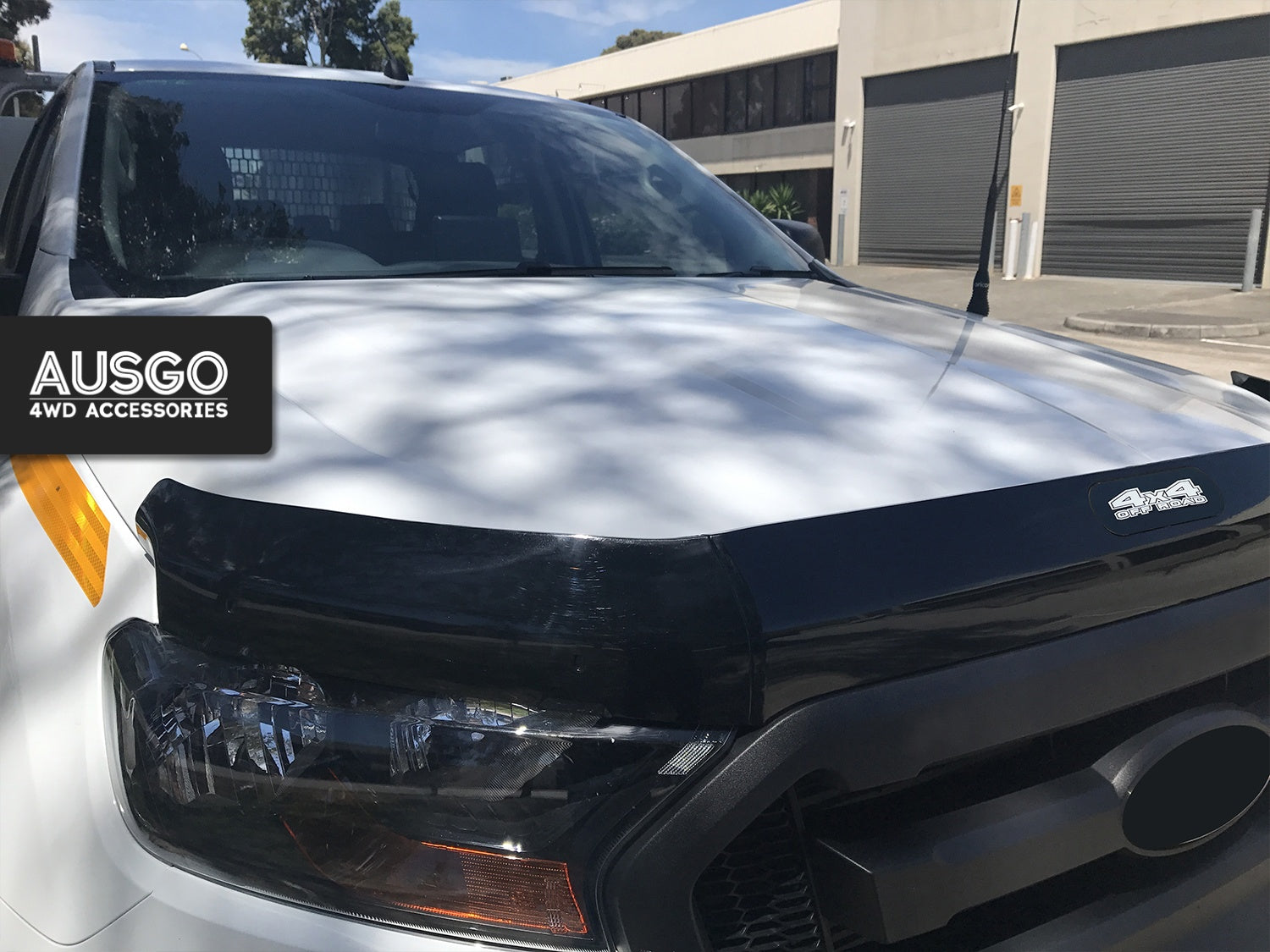 Weather Shields + Bonnet Protector for Ford Ranger Single / Extra Cab 2016-2022