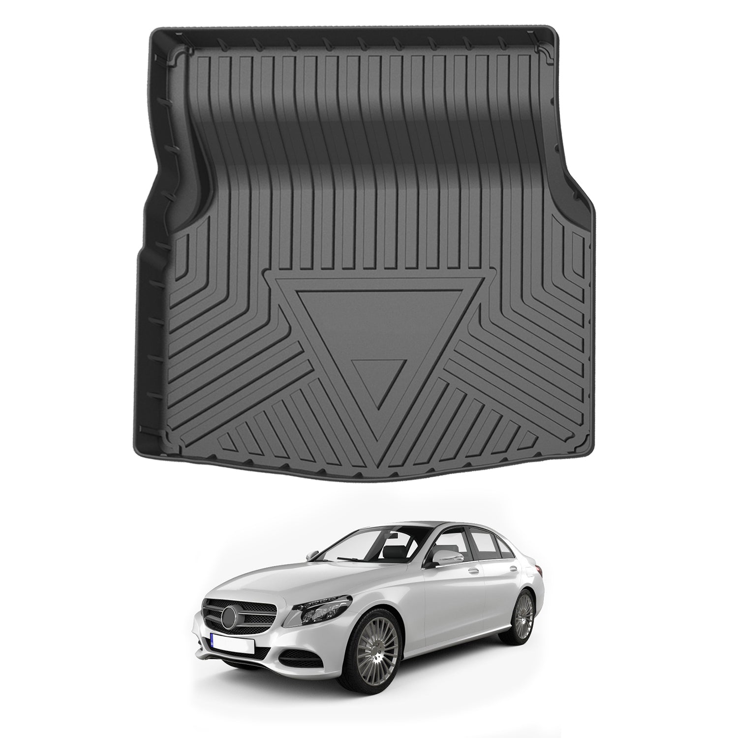 Boot Liner for Mercedes-Benz C-Class C Class W205 Sedan 2014-2021