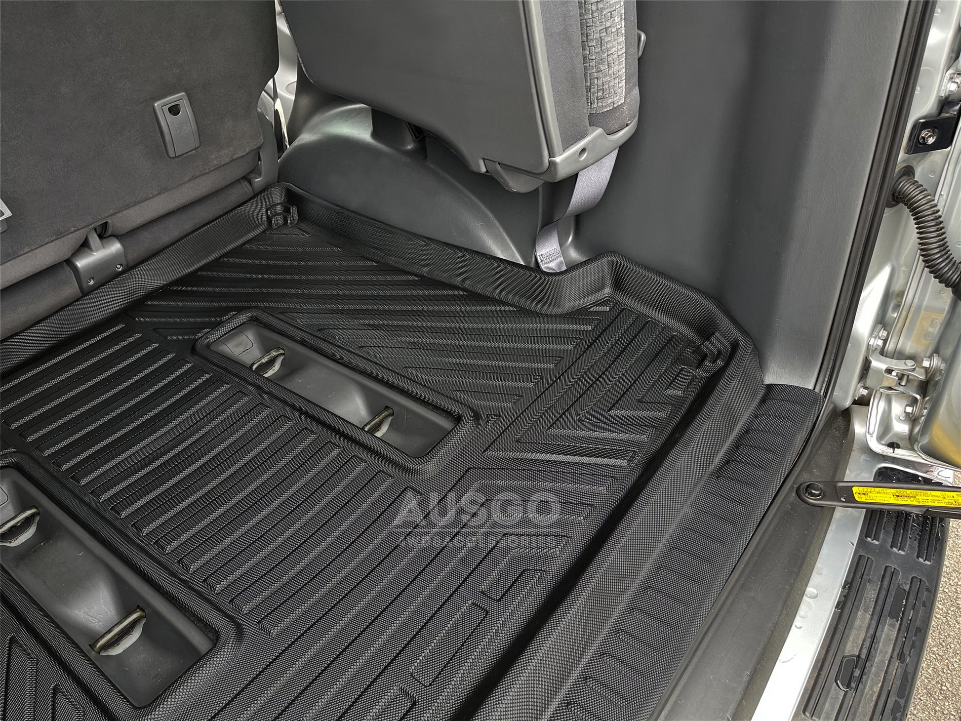 Boot Liner for Toyota LandCruiser Prado 120 Series 2003-2009 With Inner Rear Step Panel Covered