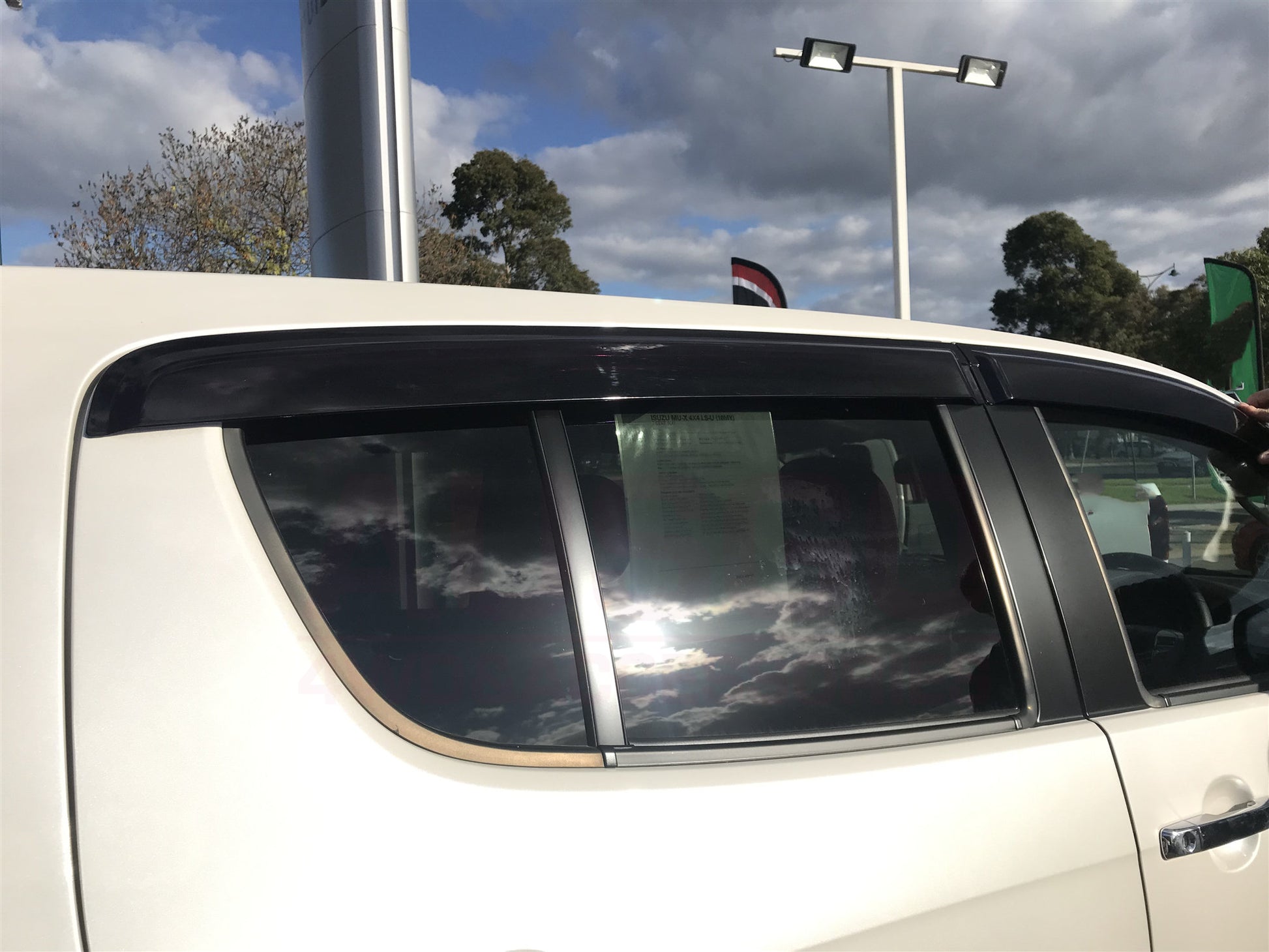 Injection Weather Shields for Holden Colorado 7 RG series 2012-2016