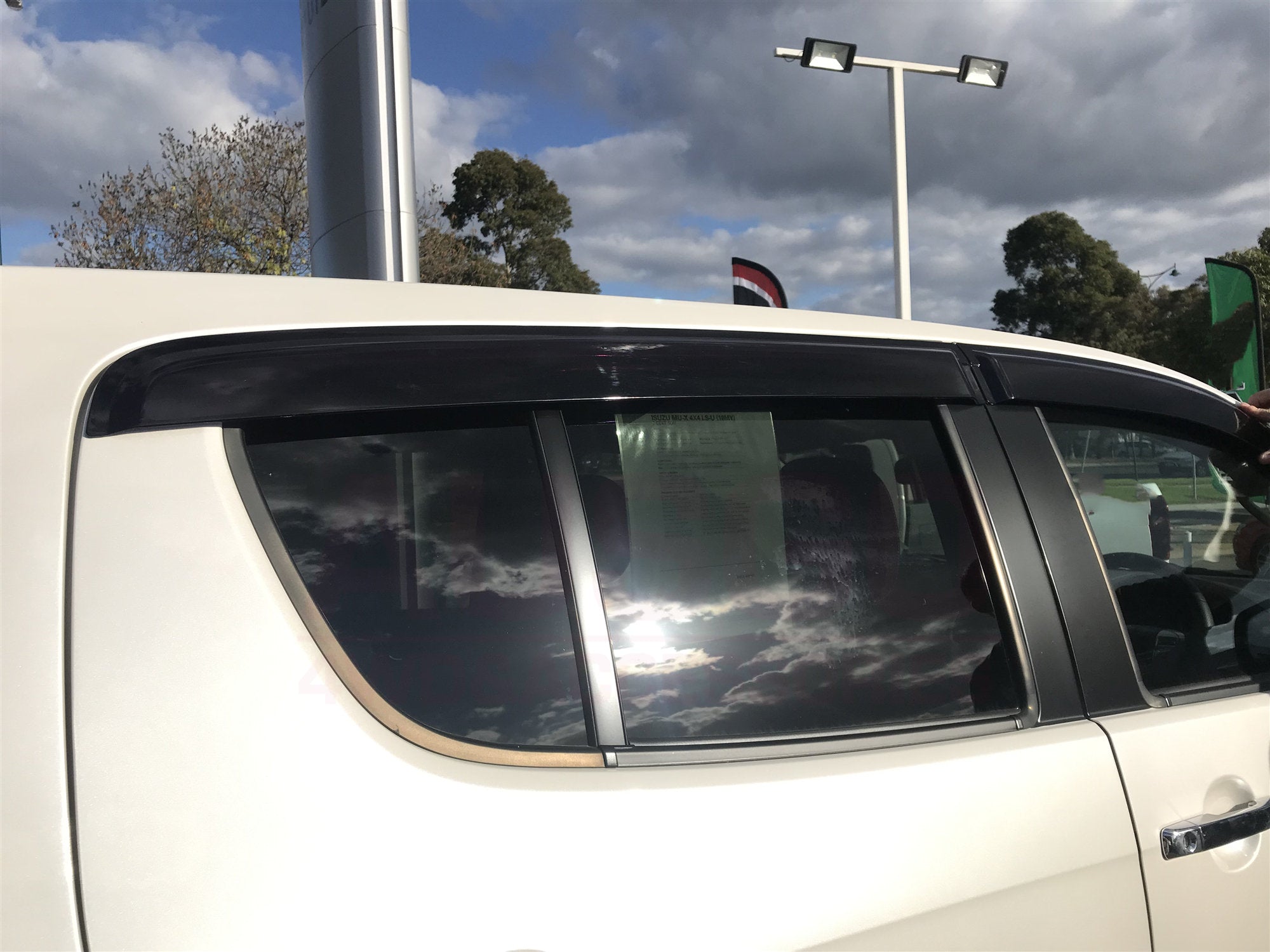 Injection Weather Shields for Holden Colorado 7 RG series 2012-2016