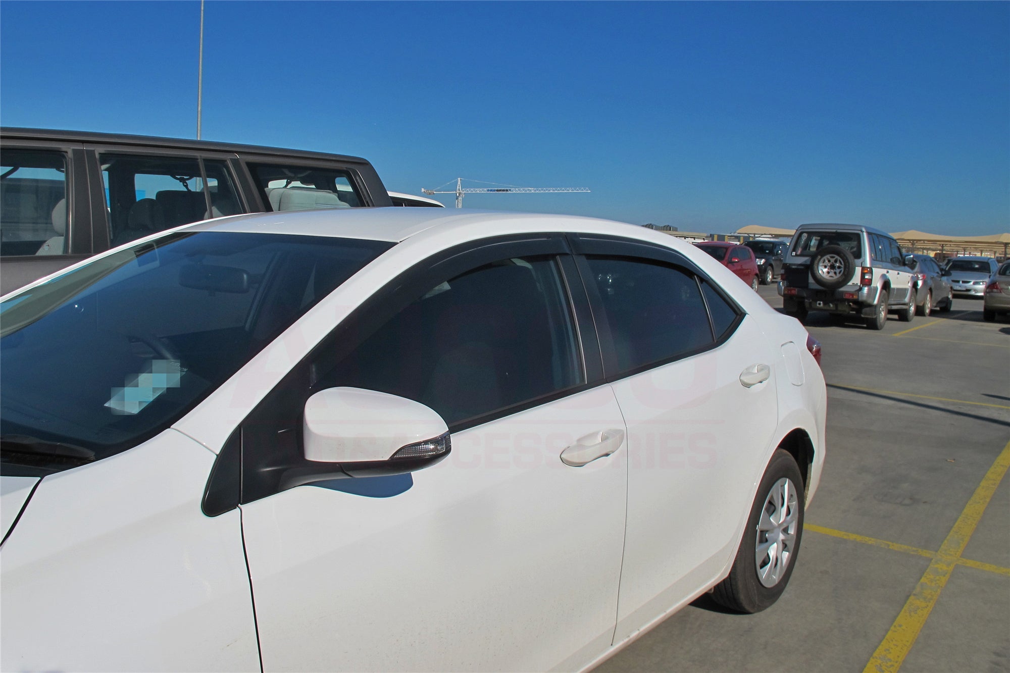 Luxury Weather Shields for Toyota Corolla Sedan 2013-2019