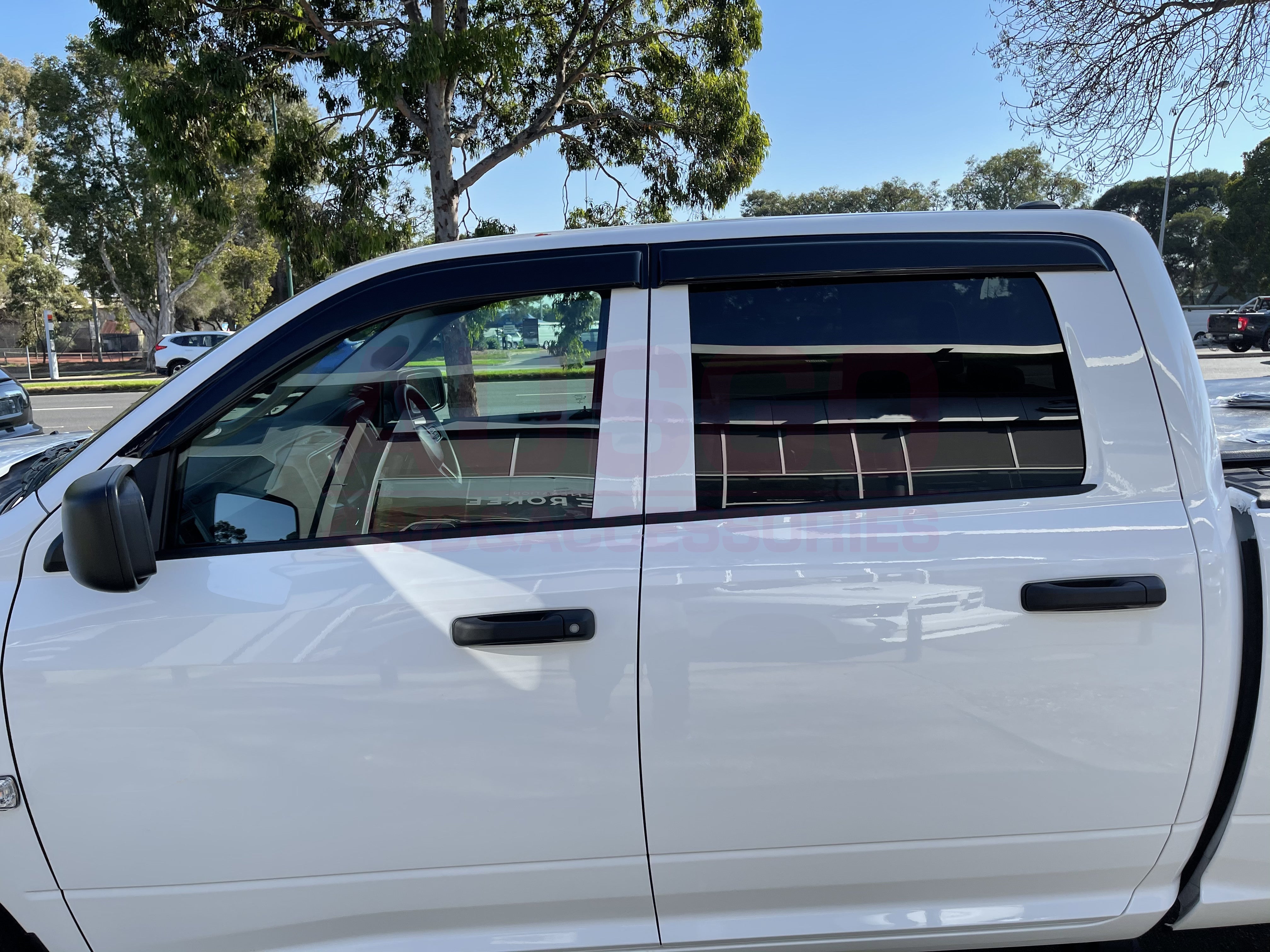 Luxury Weather Shields for RAM 1500 DS Series Crew Cab 2017-2022