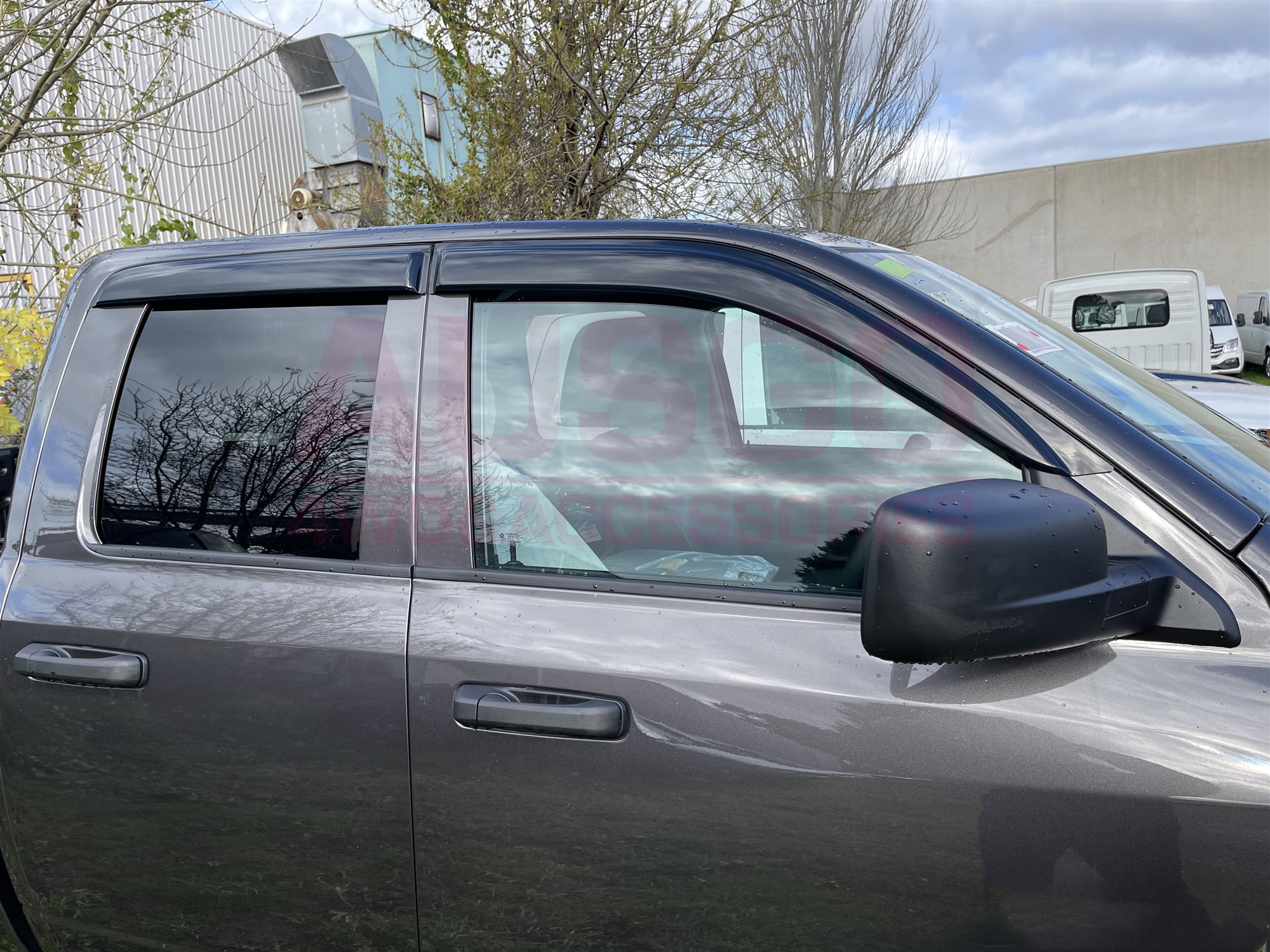 Luxury Weather Shields for RAM 1500 DS Series Quad Cab 2017-2022