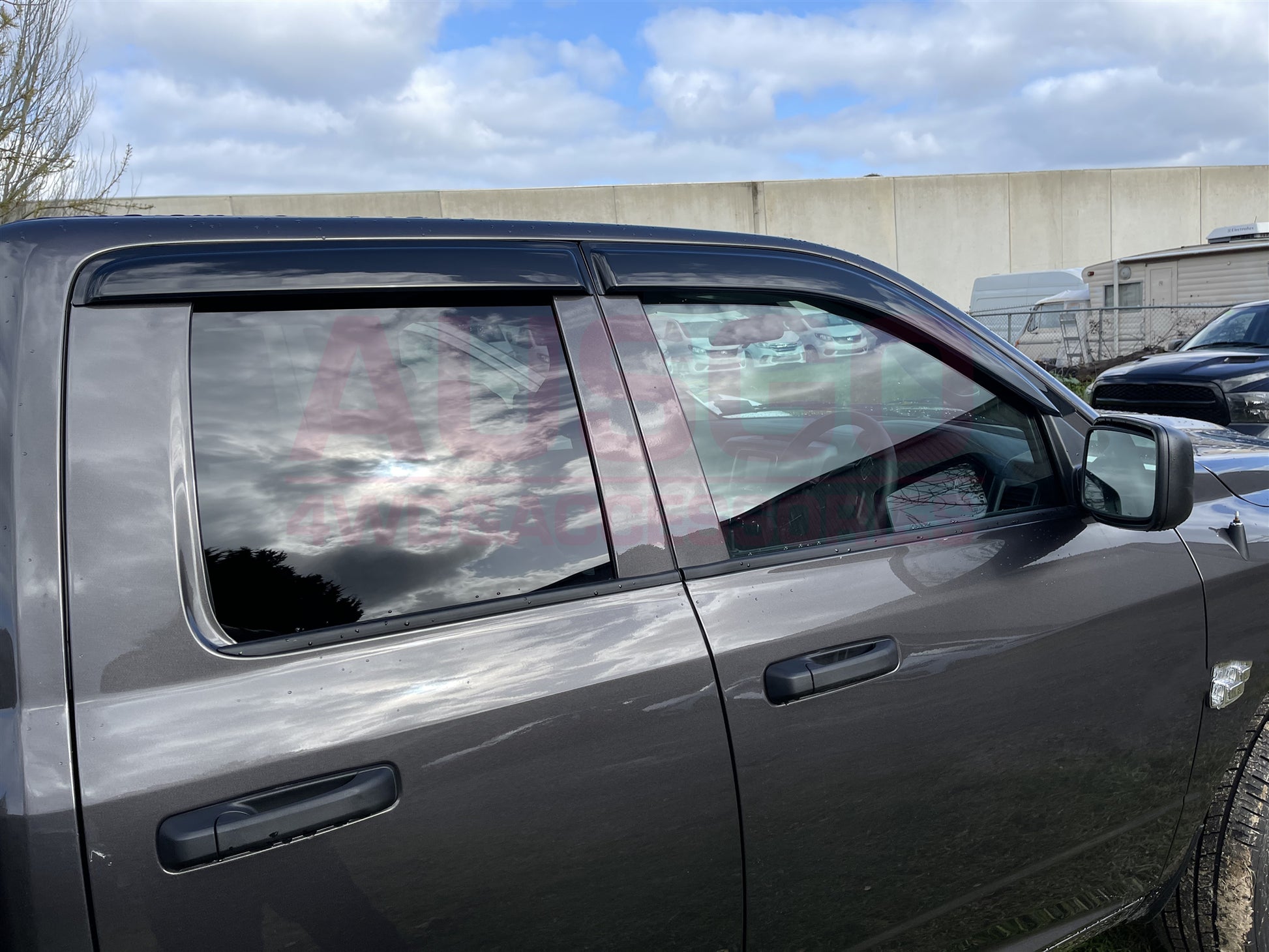 Luxury Weather Shields for RAM 1500 DS Series Quad Cab 2017-2022