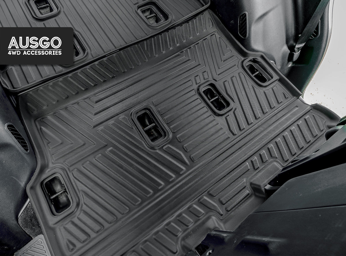 PRE-ORDER 7D Injection Floor Mats for Toyota LandCruiser 200 Series Altitude / VX / Sahara 2012-2021