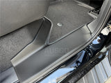 Double-Layer Car Floor Mats + Door Sill Protector for Ford Ranger Dual Cab Next-Gen 2022-Onwards