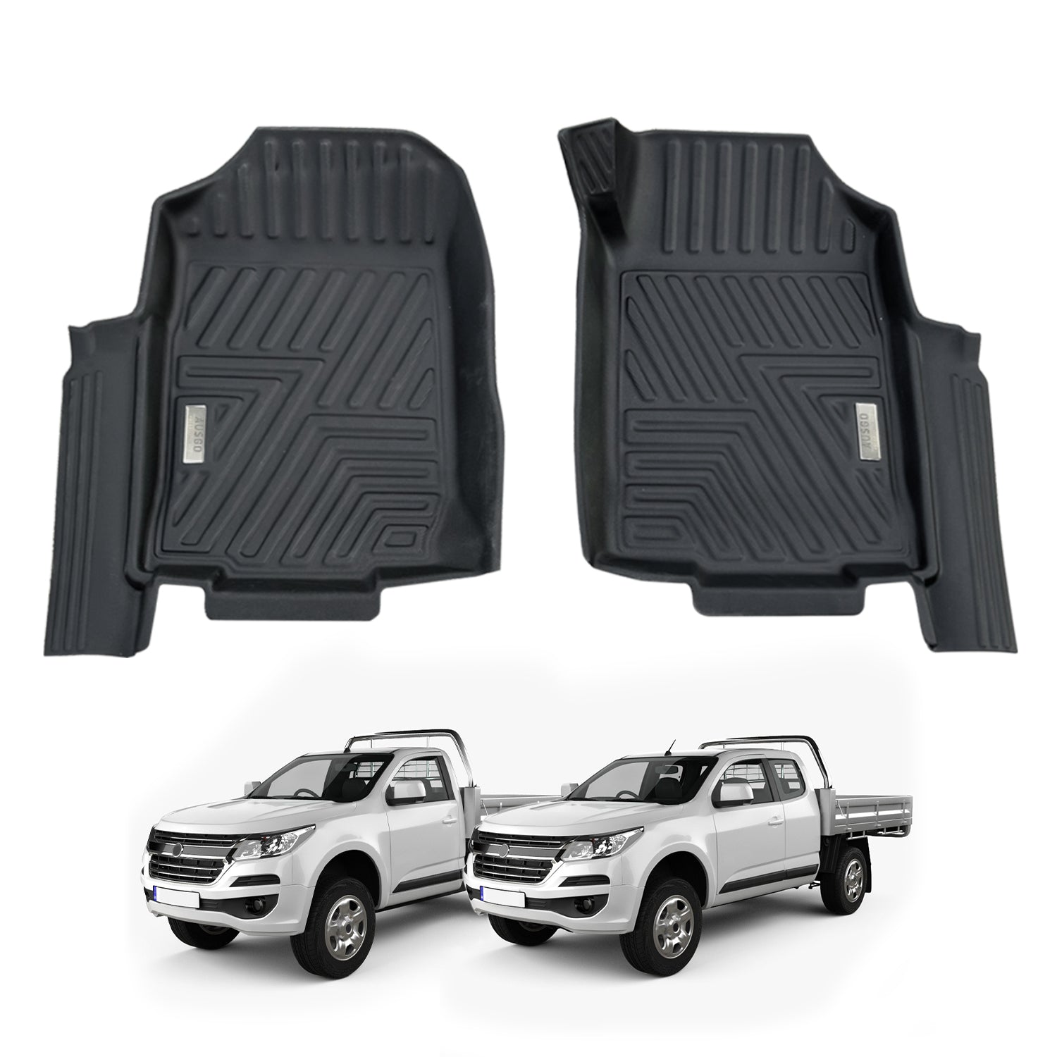 5D Car Floor Mats for Holden Colorado Single / Extra Cab 2012-Onwards