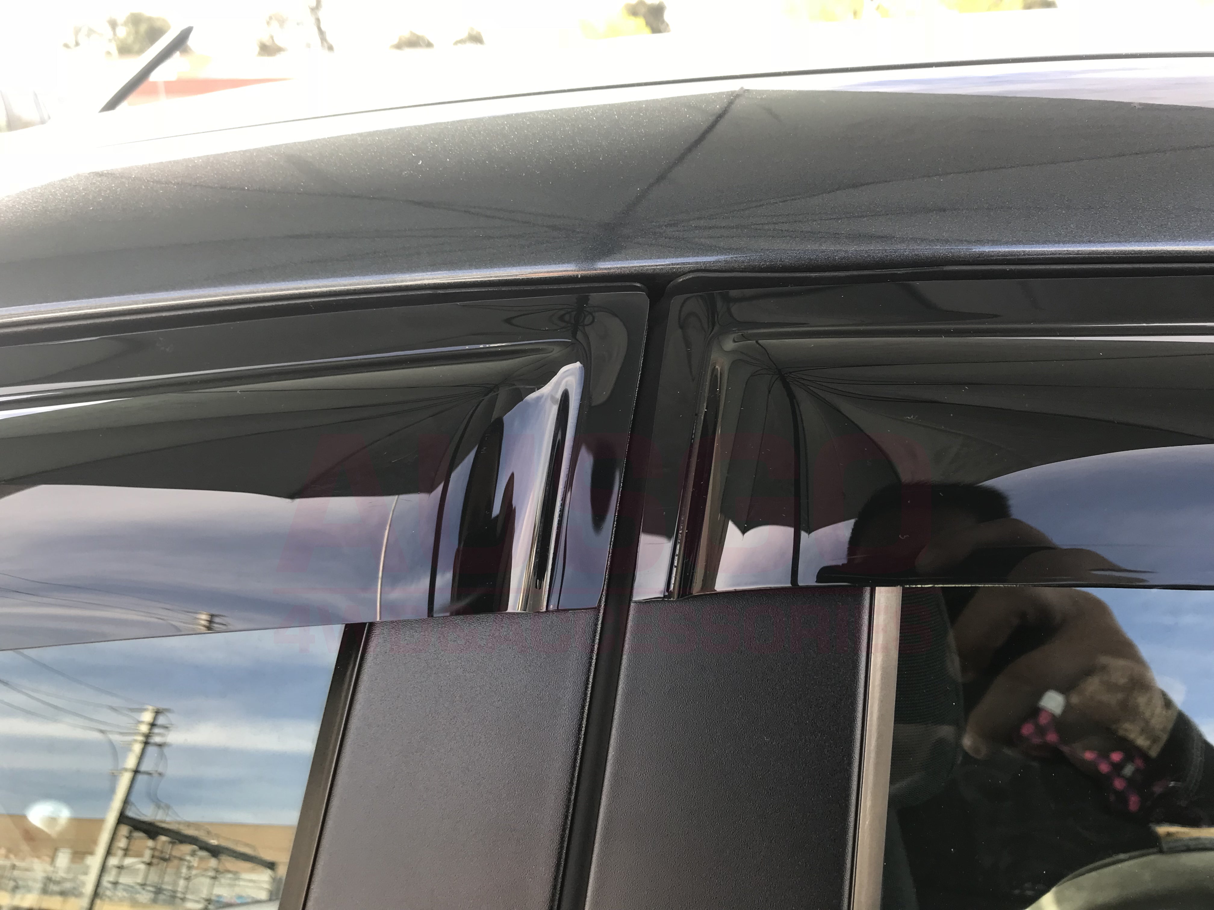 Weather Shields for Ford Fiesta WT Series Sedan 2010-2019