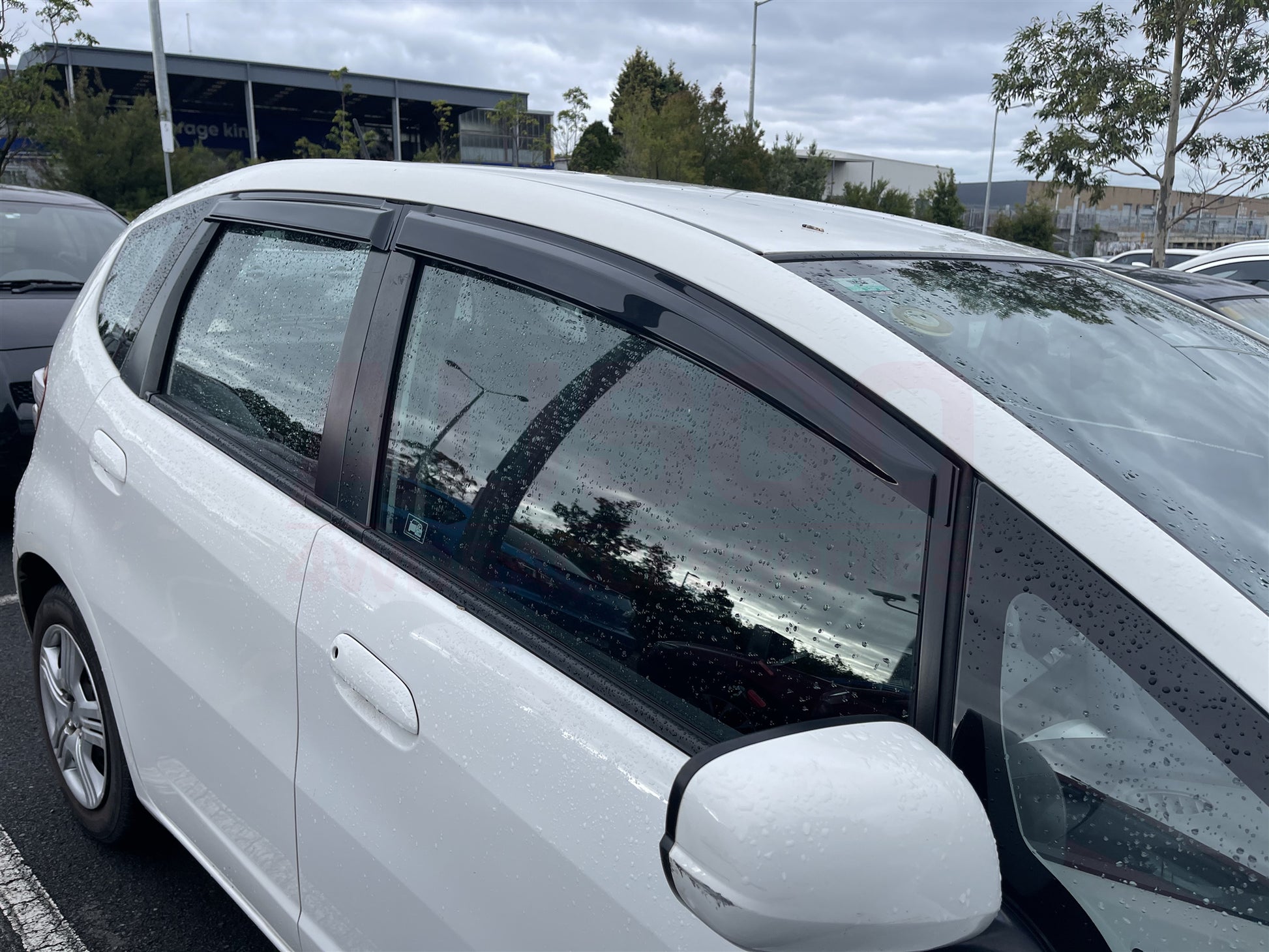 Luxury Weather Shields for Honda Jazz GE Series 2008-2014 Weathershields Window Visors