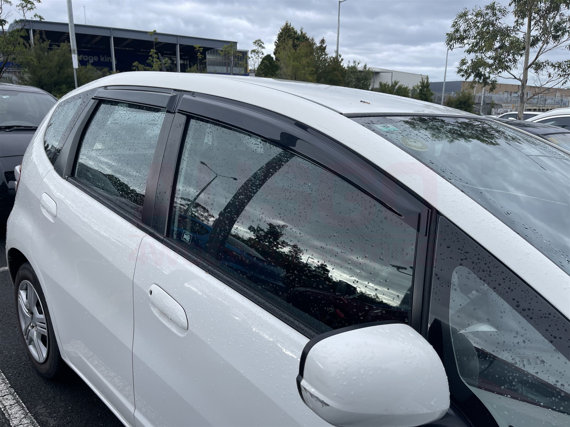 Luxury Weather Shields for Honda Jazz GE Series 2008-2014 Weathershields Window Visors