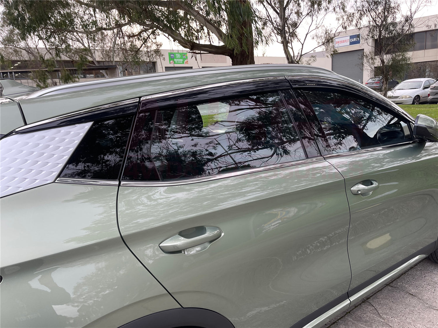 Stainless Trim Weather Shields for BYD ATTO 3 2022-Onwards