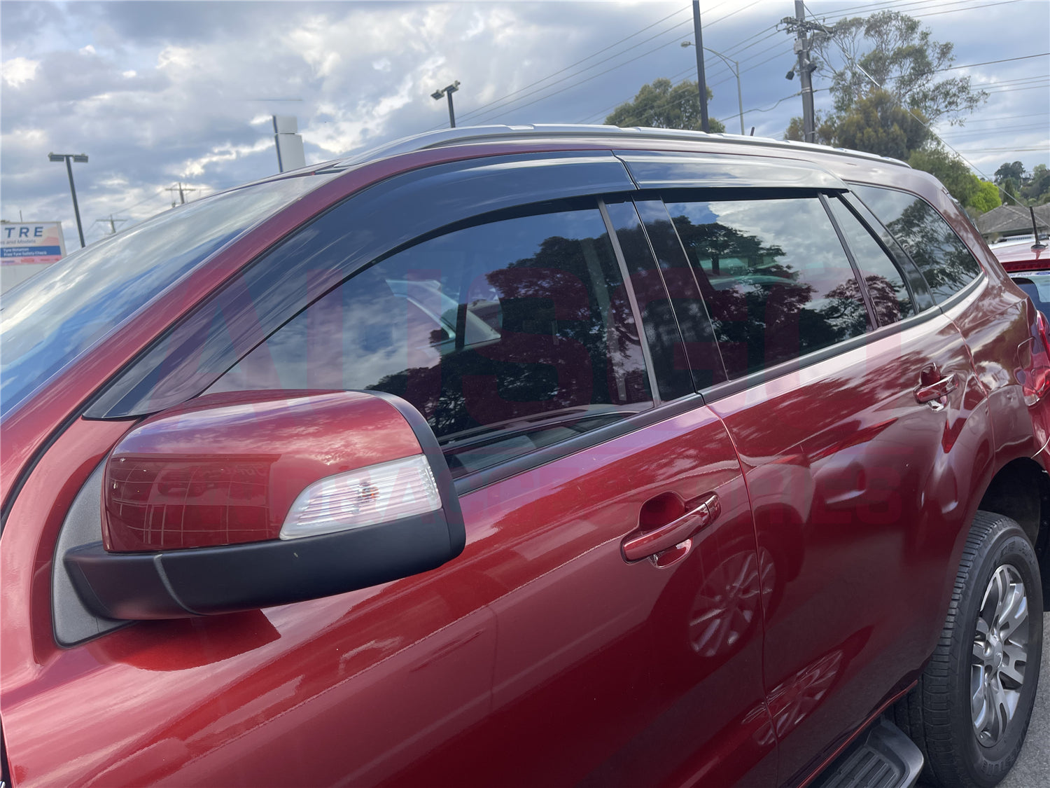 Weather Shields + Bonnet Protector for Ford Everest UA Series 2015-2022