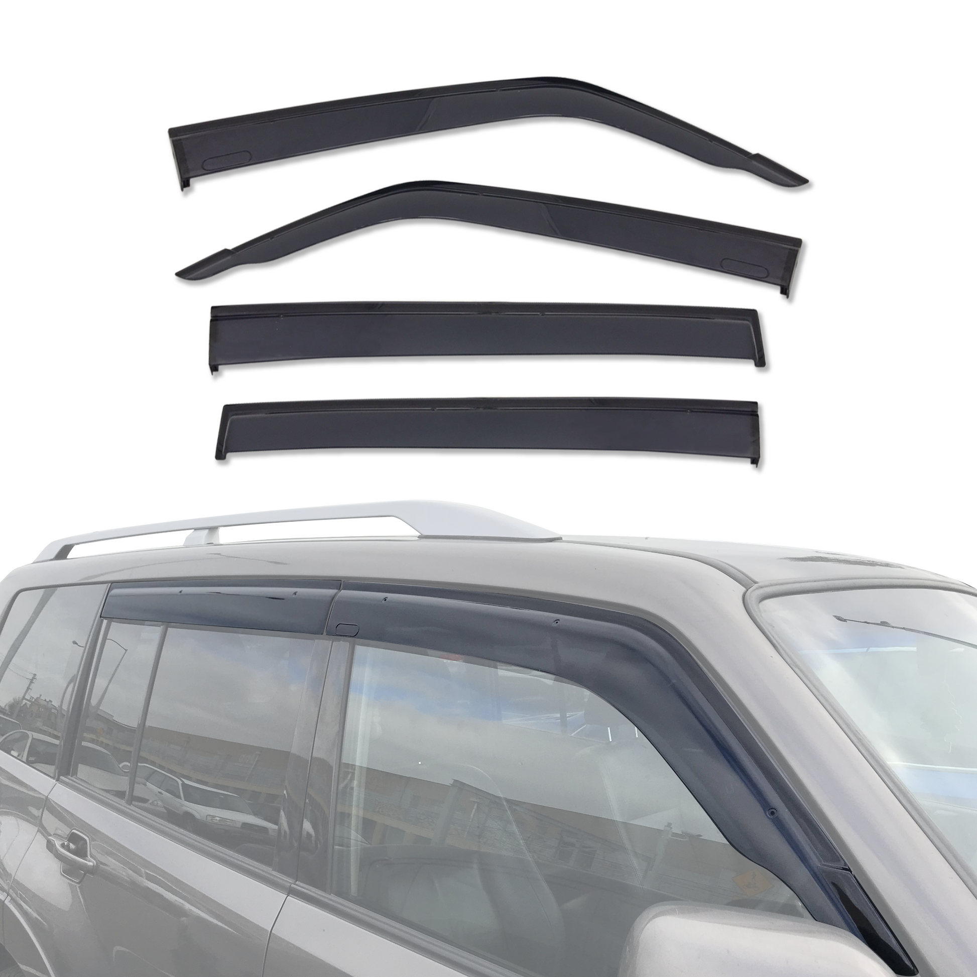 Injection Weather Shields for Mitsubishi Pajero 2000-2021