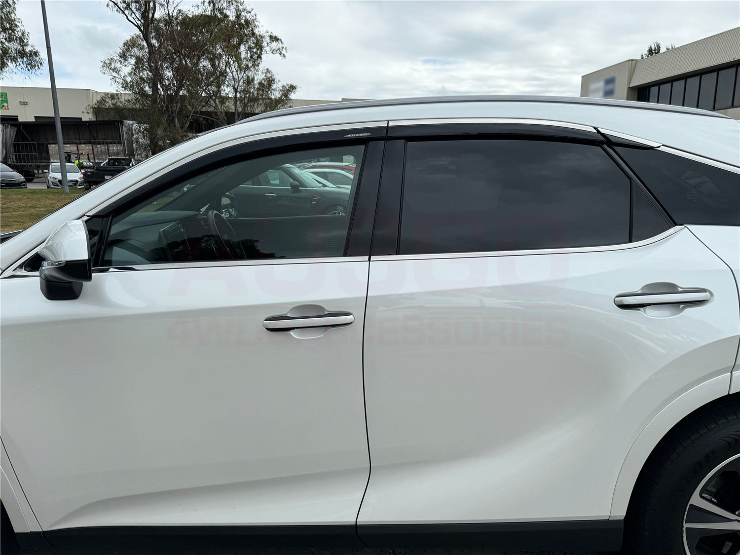 Stainless Trim Weather Shields for Lexus RX Series RX350 / RX350h / RX500h 2022-Onwards