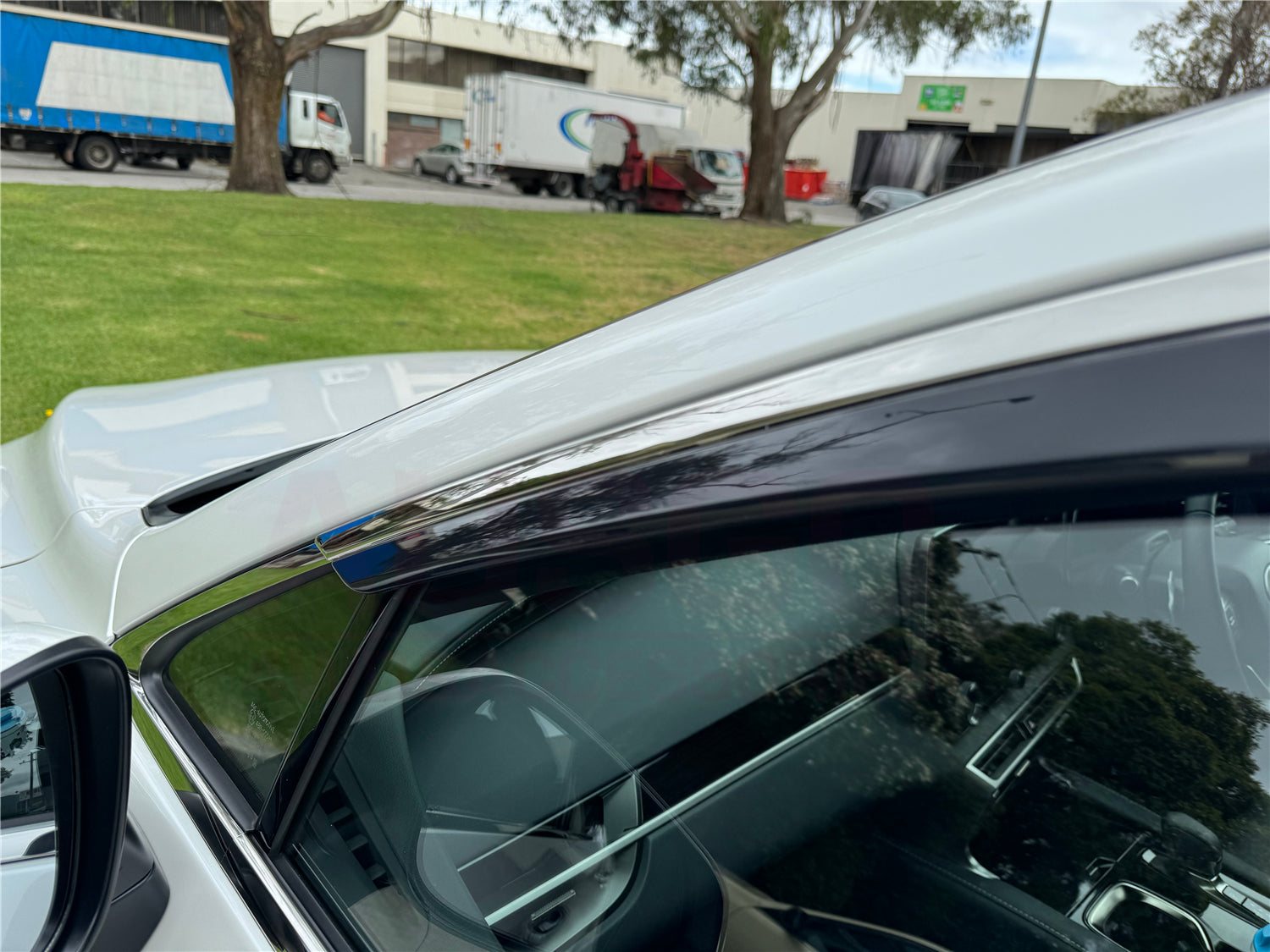 Stainless Trim Weather Shields for Lexus RX Series RX350 / RX350h / RX500h 2022-Onwards