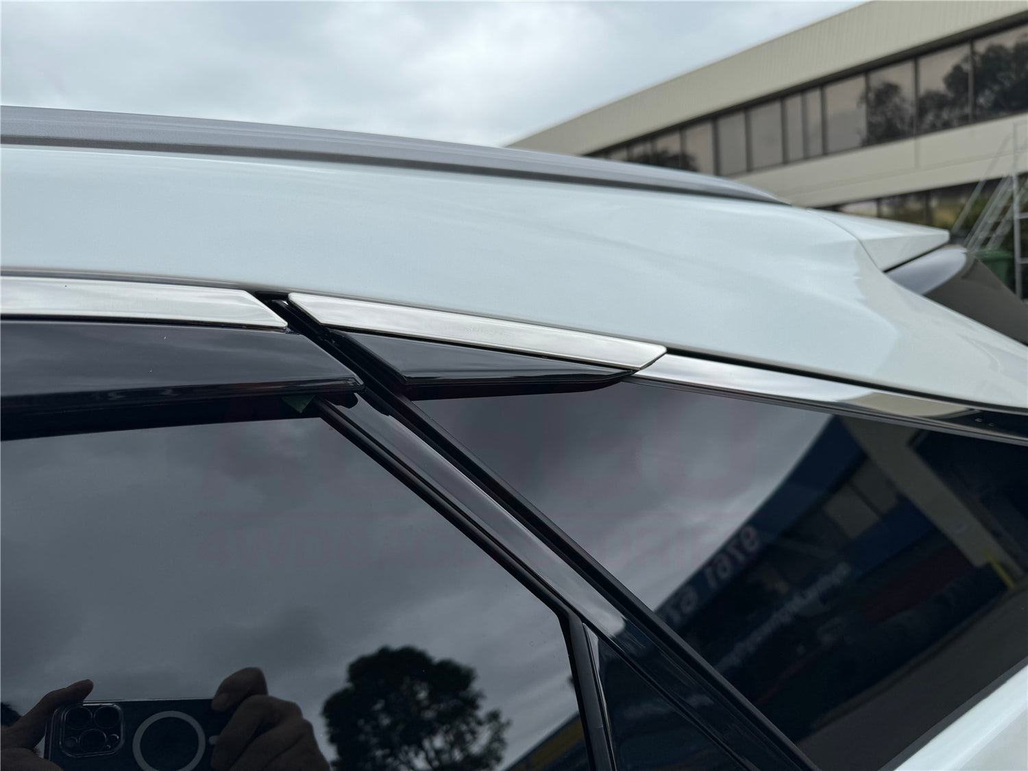 Stainless Trim Weather Shields for Lexus RX Series RX350 / RX350h / RX500h 2022-Onwards