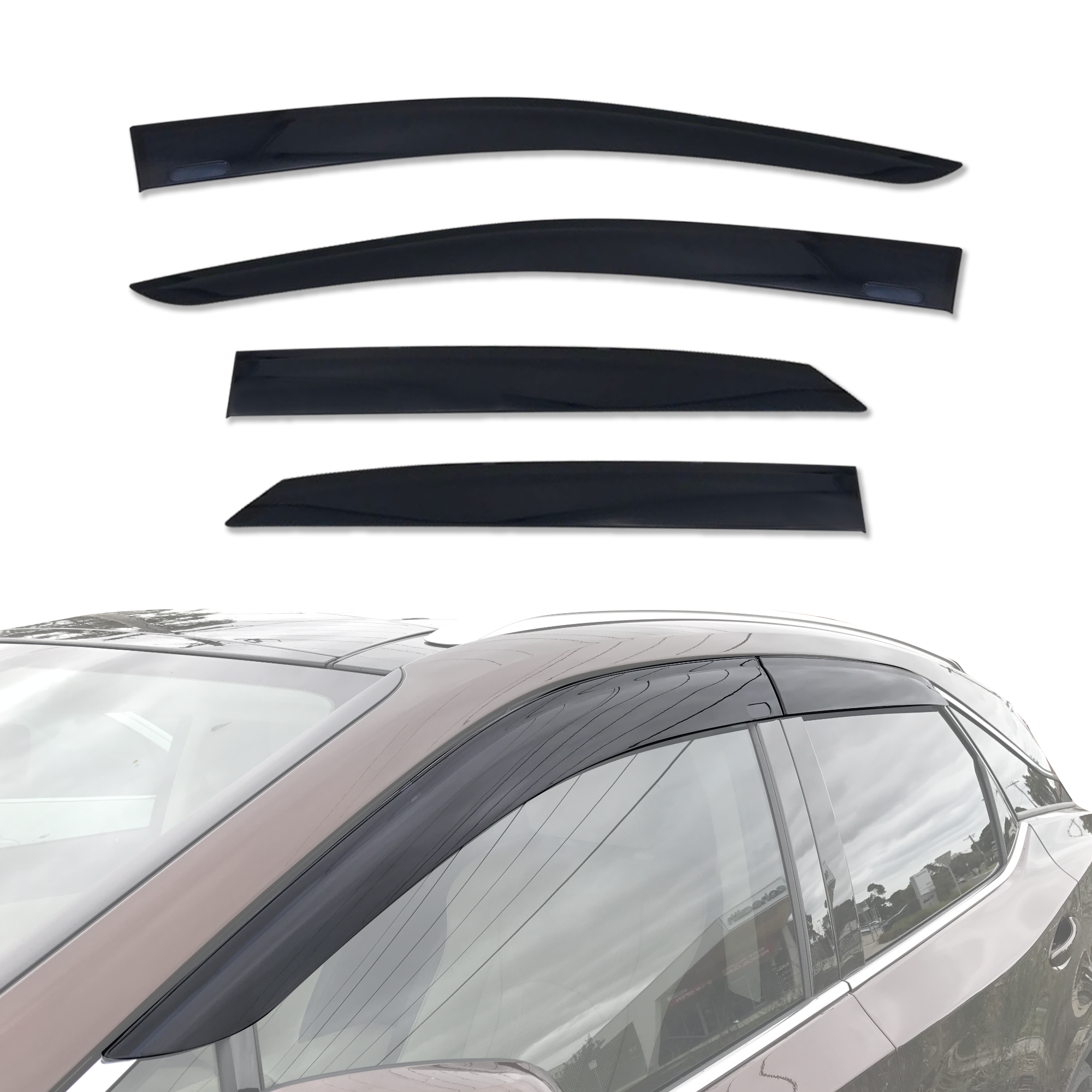 Injection Weather Shields for Lexus RX200T / 300 / 350 / 450h 5Seats 2015-2022