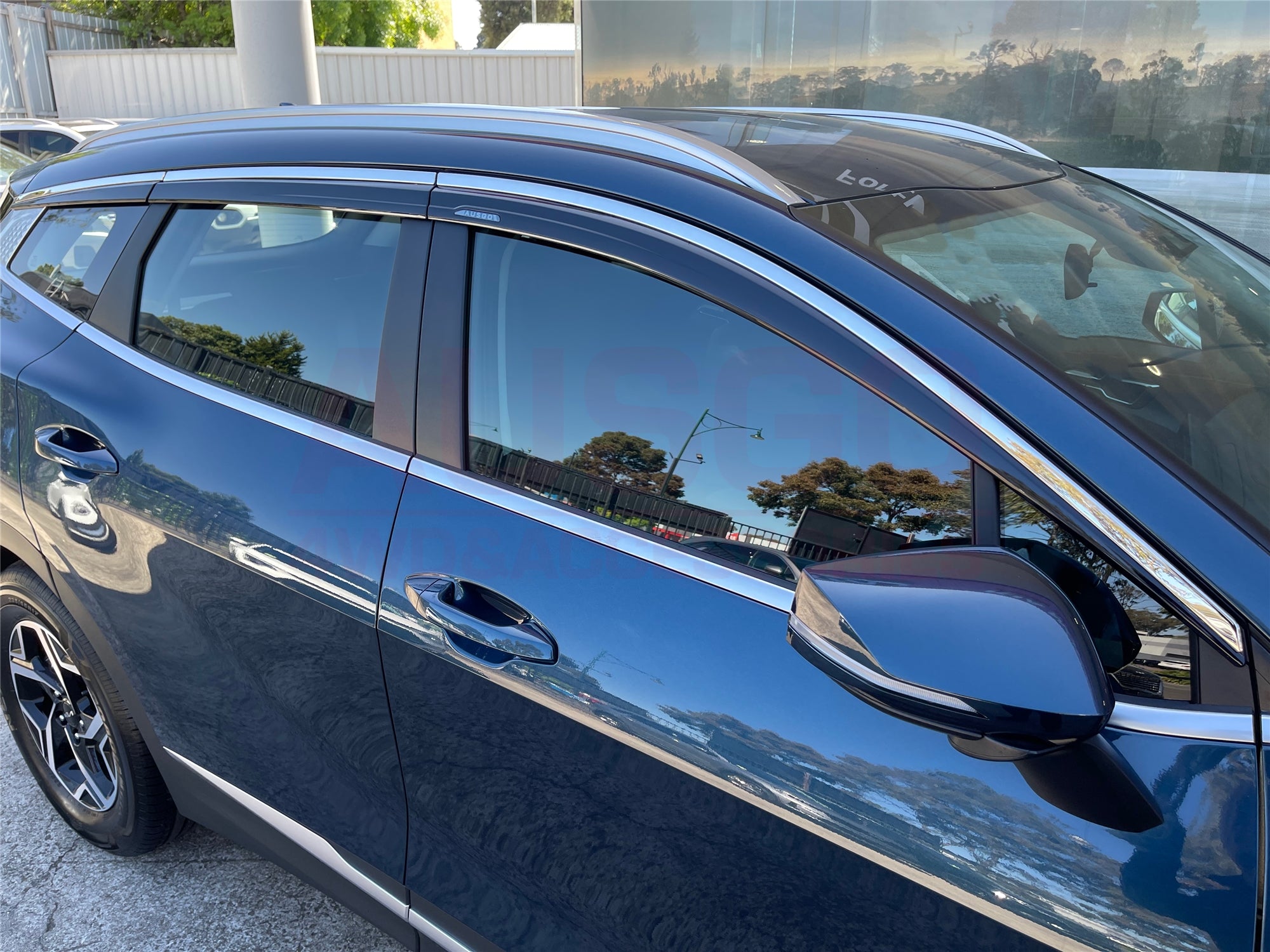 Stainless Trim Weather Shields for KIA Sportage NQ5 2021-Onwards