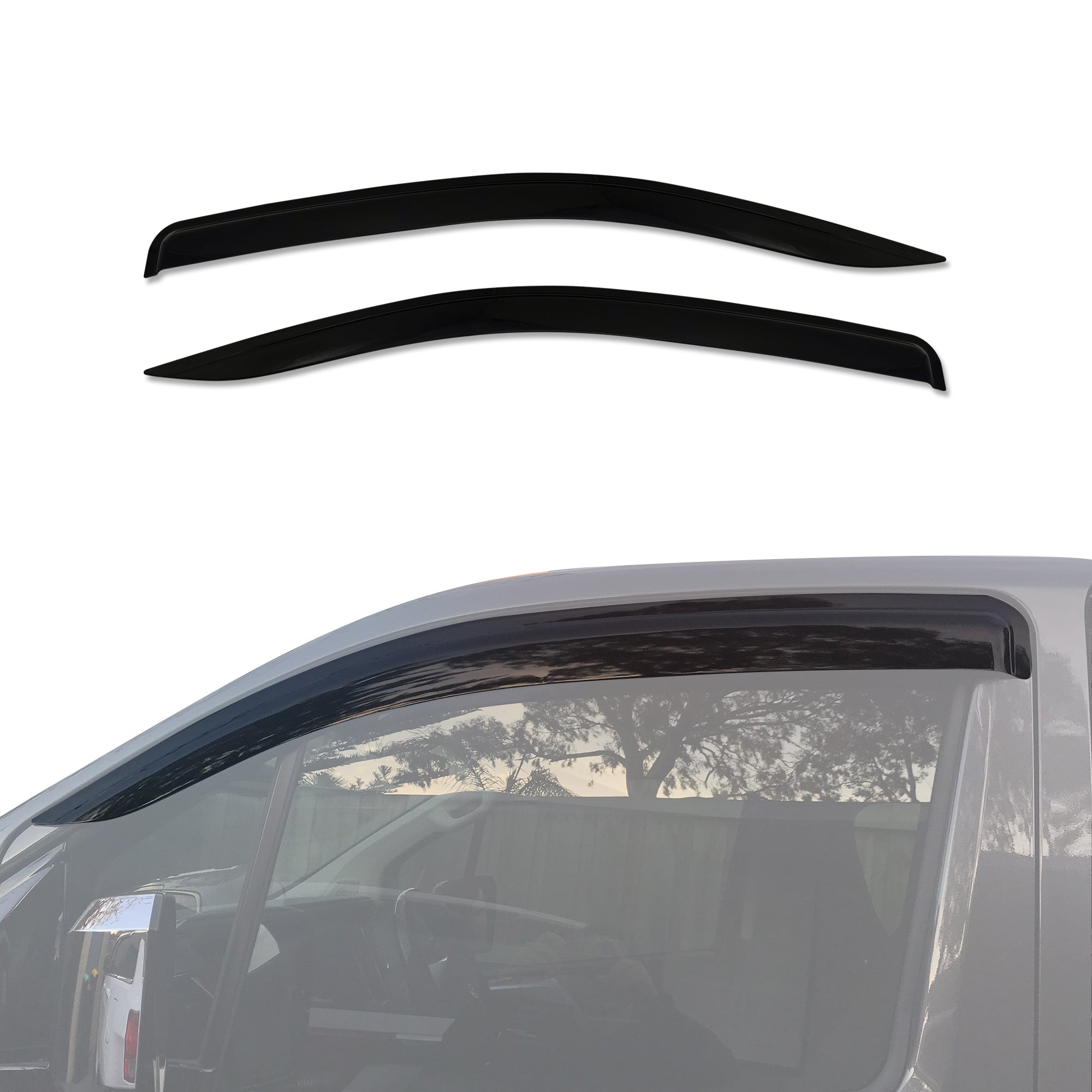 Injection Weather Shields for Toyota Granvia 2019-Onwards