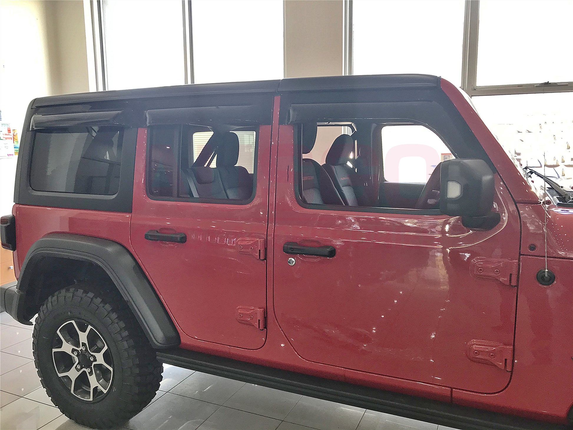 Wide Type Weather Shields for Jeep Wrangler JL Series 2018-Onwards