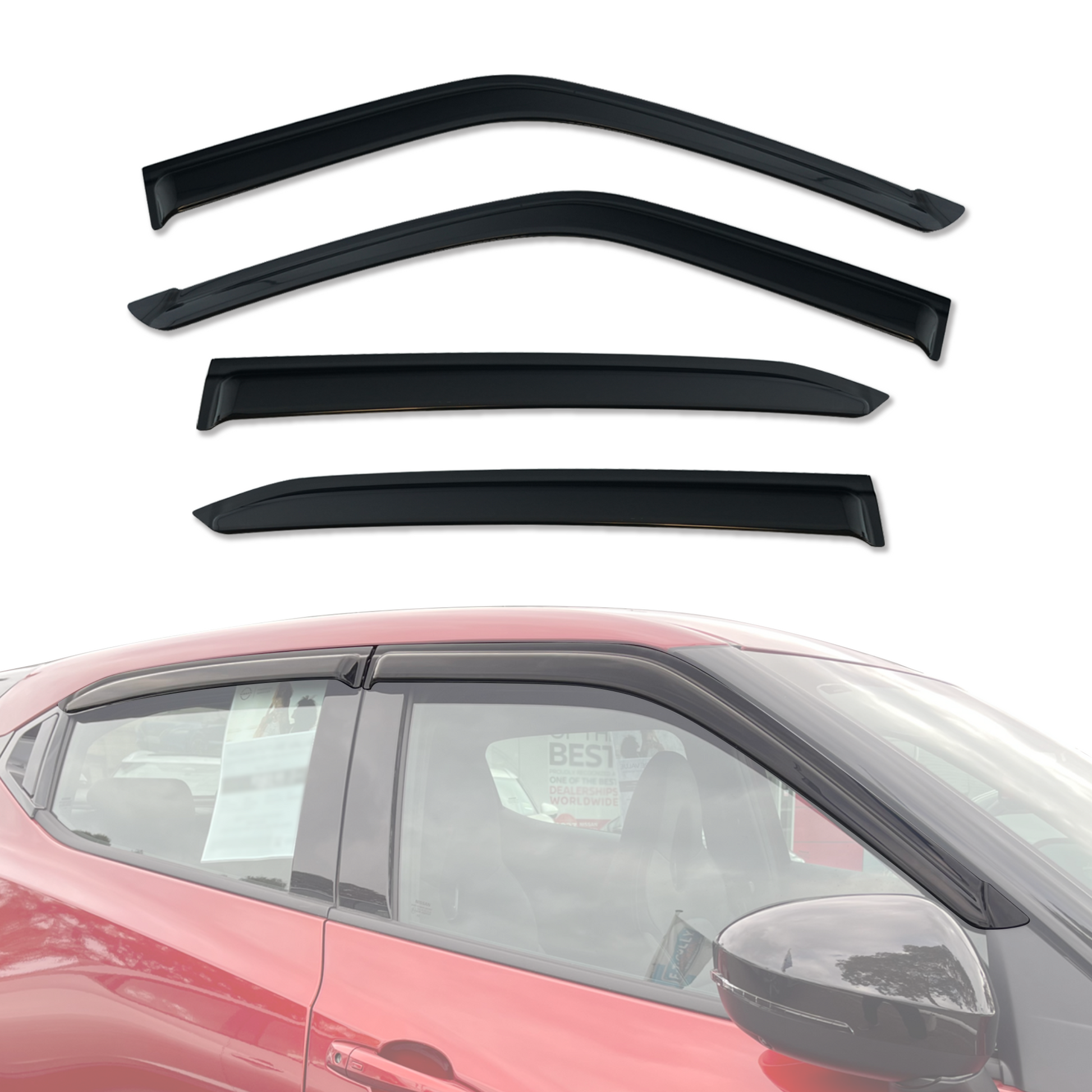 Luxury Weather Shields for Nissan Juke 2020-Onwards