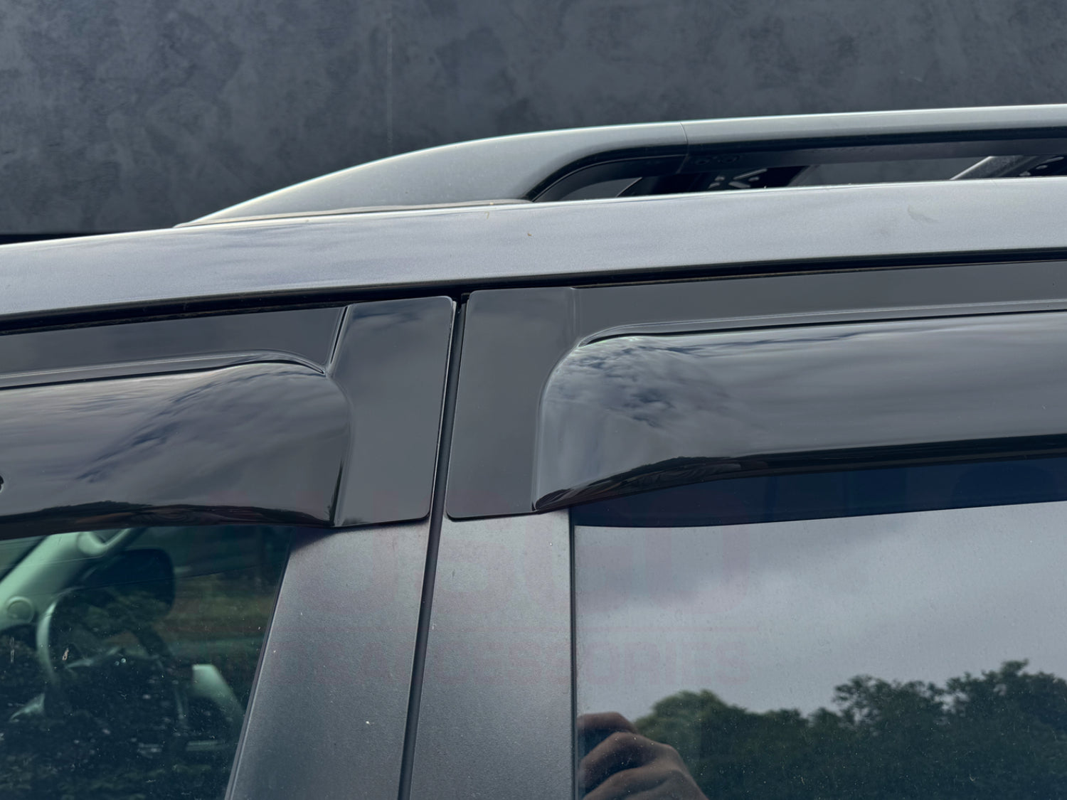 Wide Type Weather Shields + Bonnet Protector for Toyota Land Cruiser 200 LC200 2007-2015