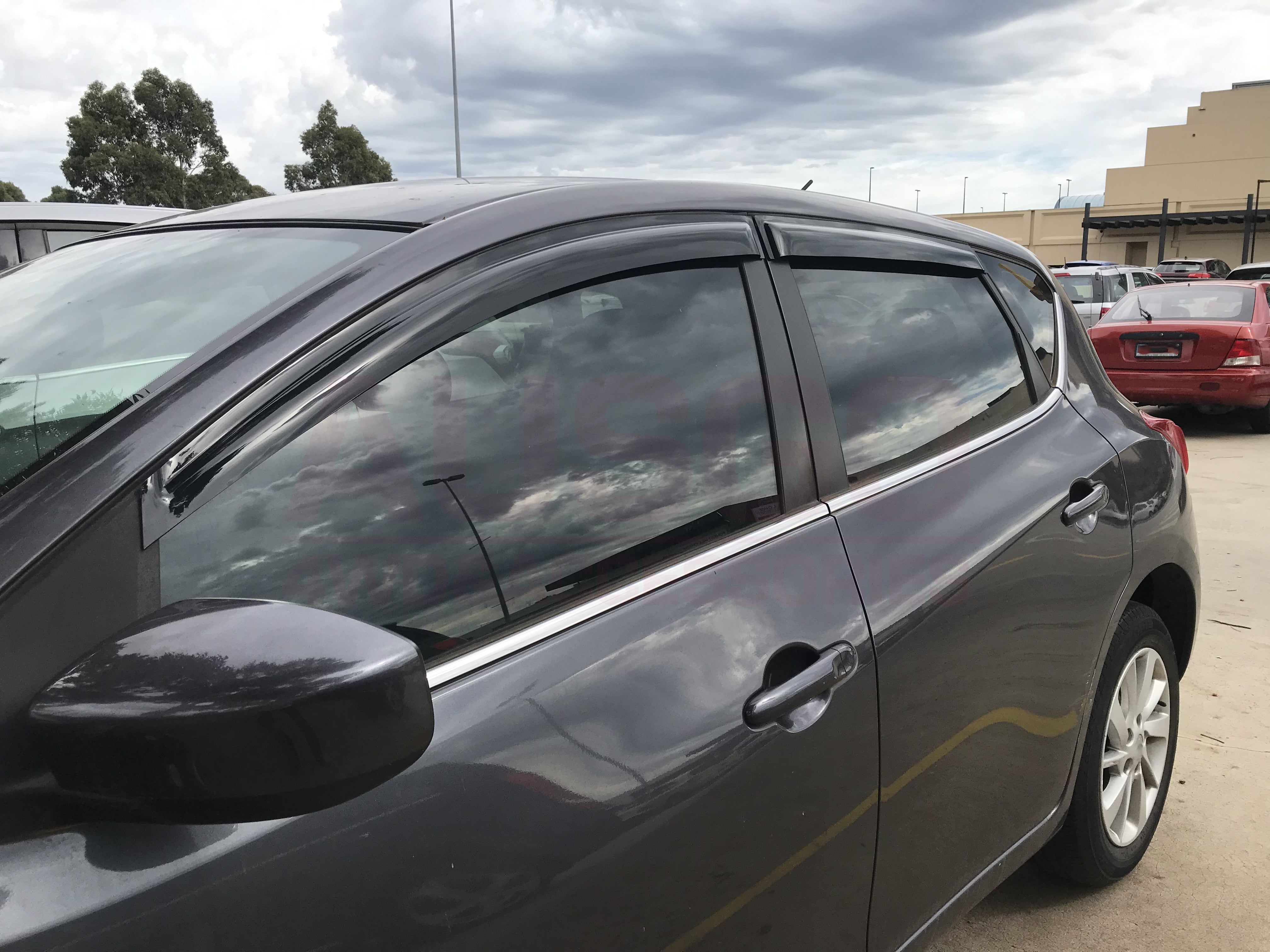 Weather Shields for Nissan Pulsar C12 Hatch 2013-Onwards