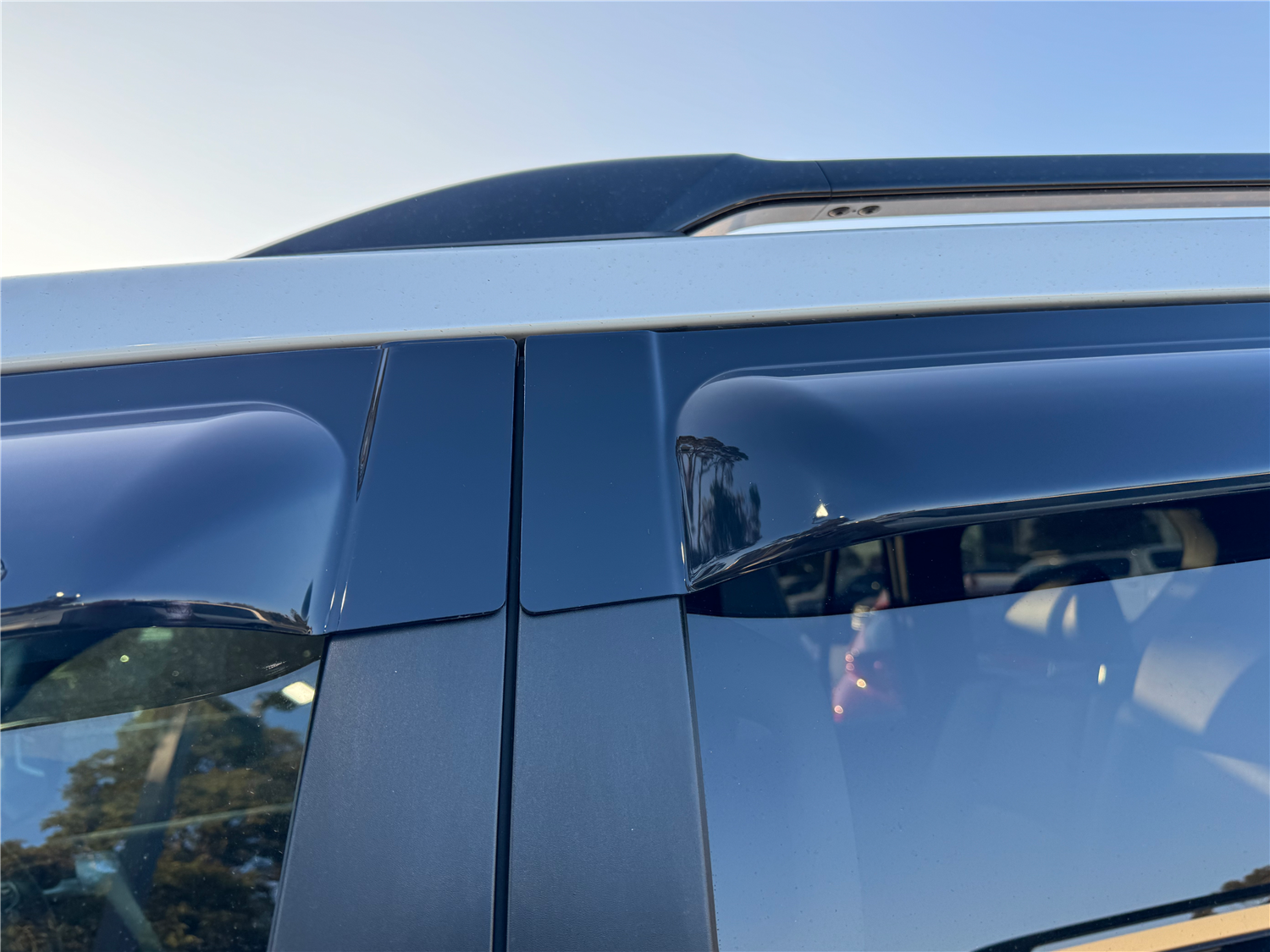 Wide Type Weather Shields + Bonnet Protector for Toyota Land Cruiser Prado 150 2013-2017