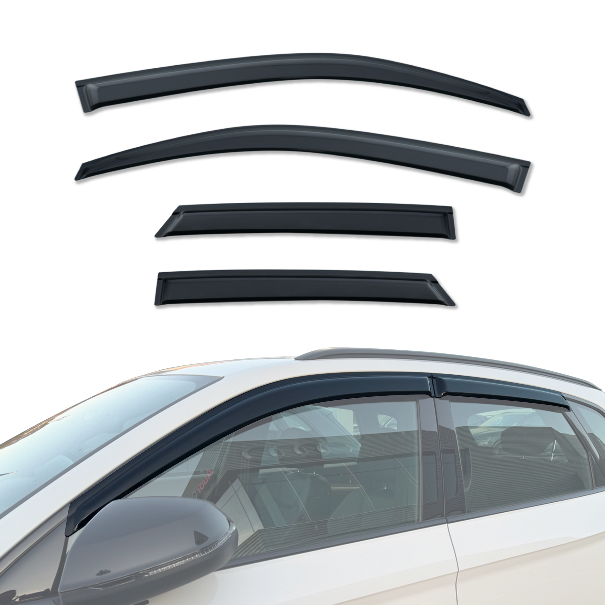 Luxury Weather Shields for Audi Q5 FY Series 2017-Onwards