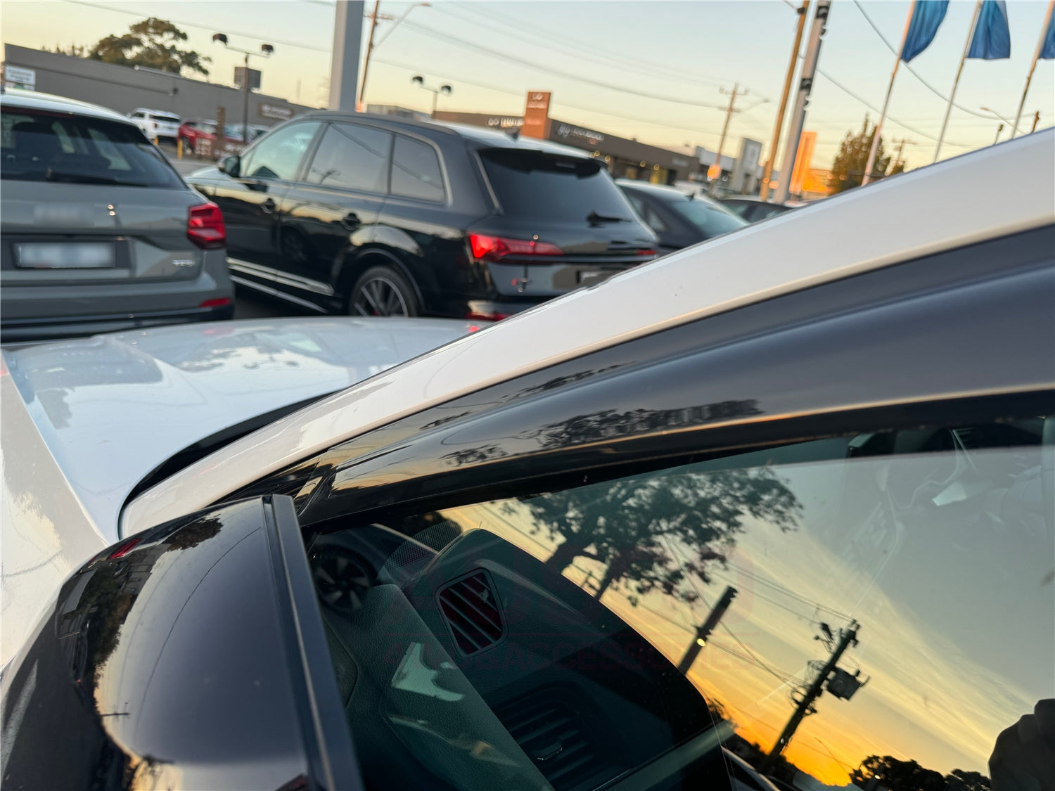 Luxury Weather Shields for Audi Q5 FY Series 2017-Onwards