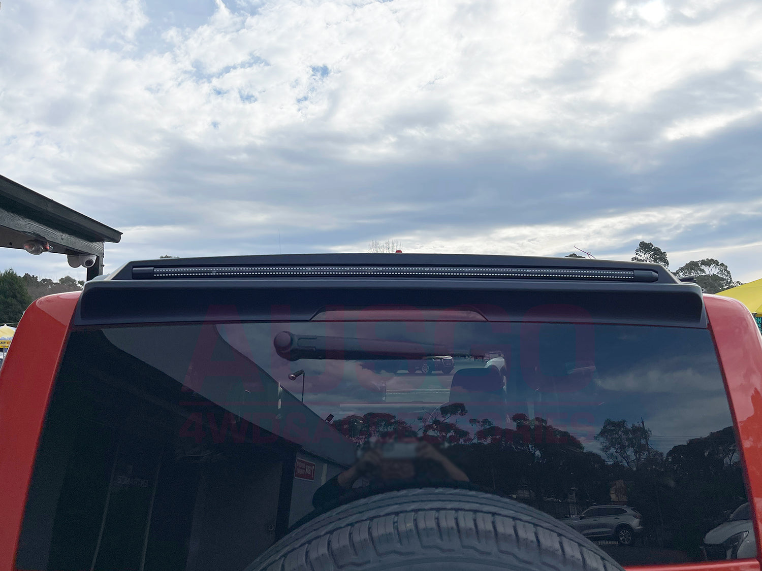 Rear Roof Spoiler with LED Light for GWM Tank 300 2023-Onwards