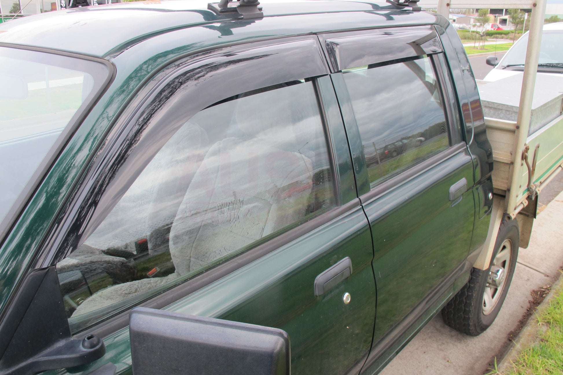 Weather Shields for Mitsubishi Triton MK Series Dual Cab 1996-2006