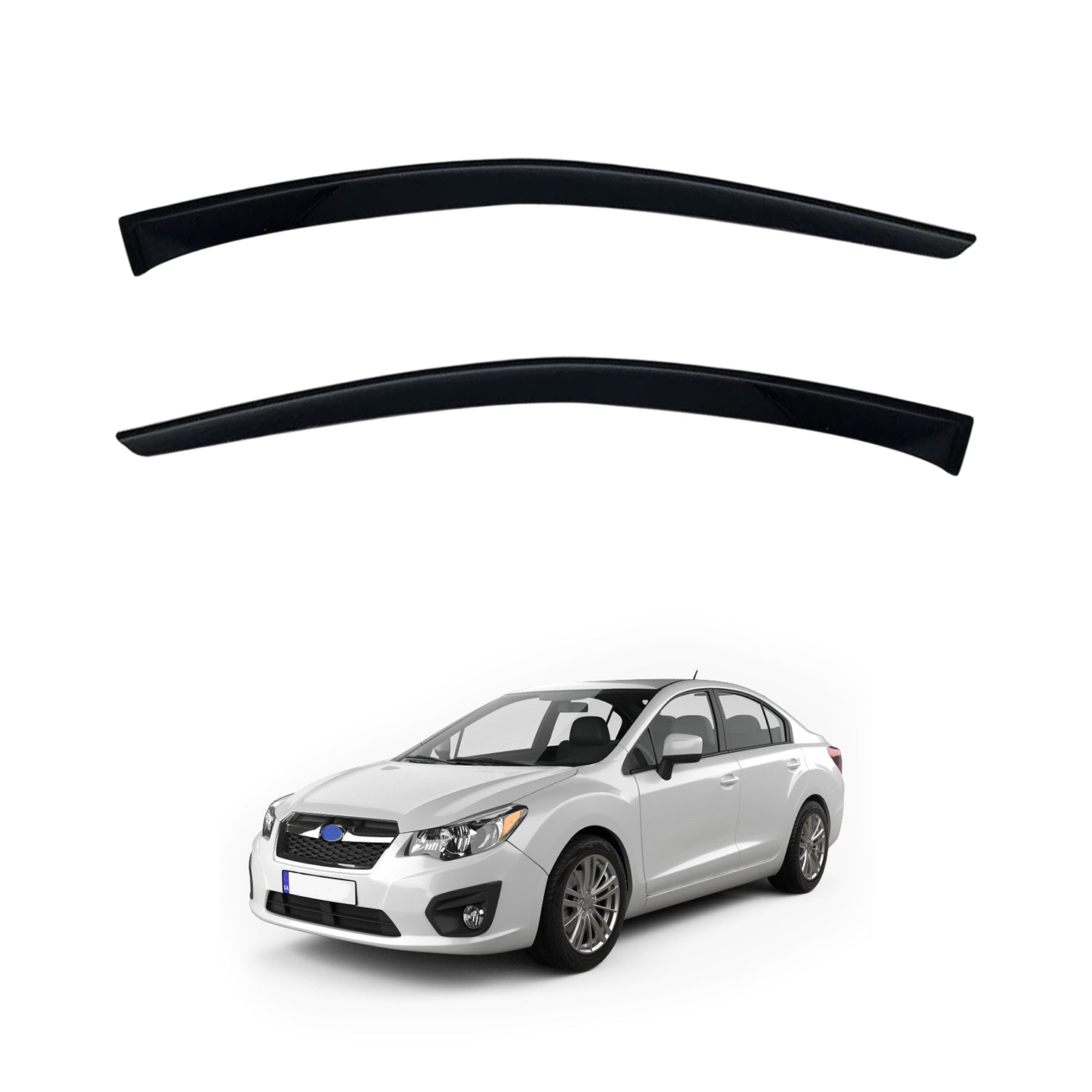 Luxury Weather Shields for Subaru Impreza Sedan 2012-2016