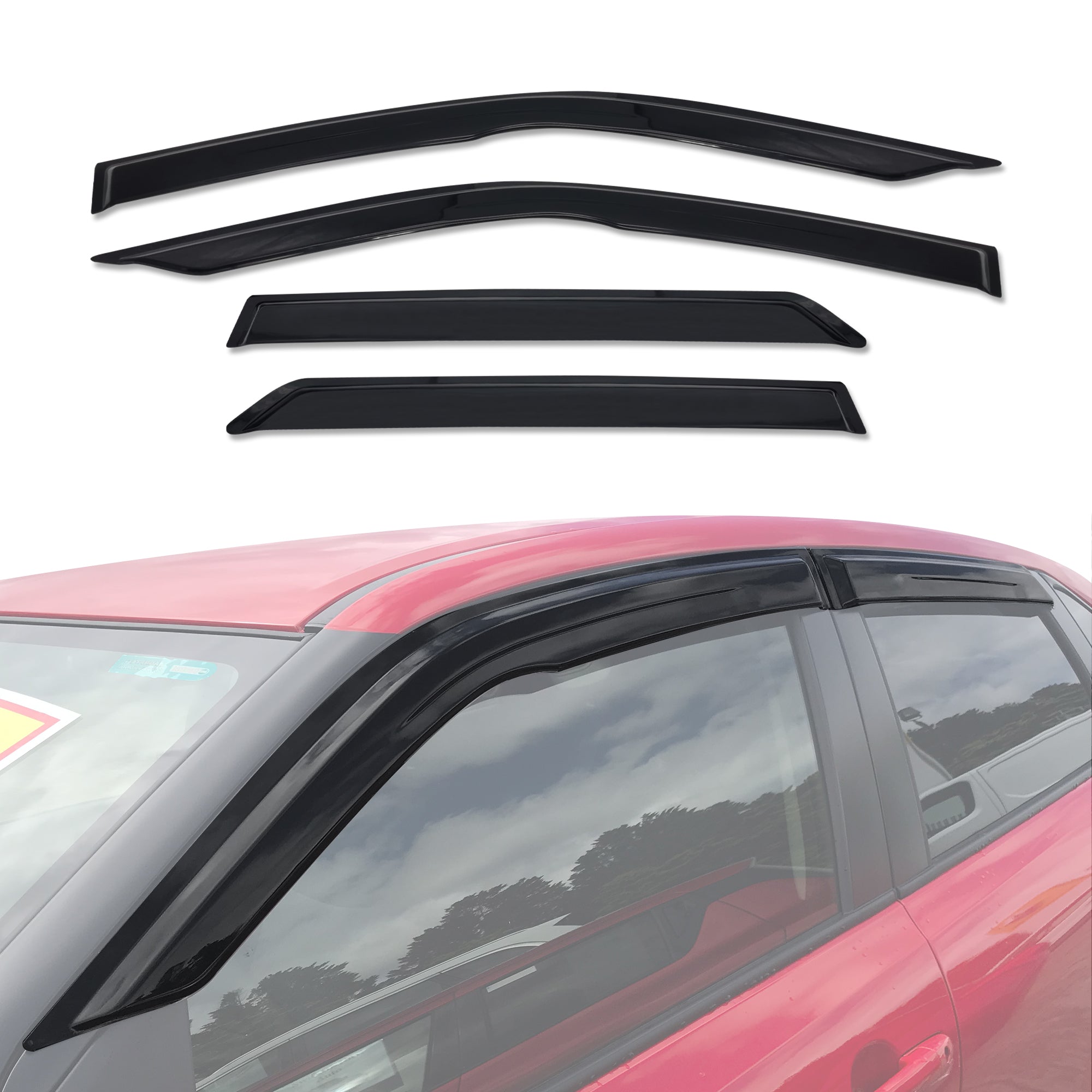 Luxury Weather Shields for Suzuki Baleno EW 2016-Onwards