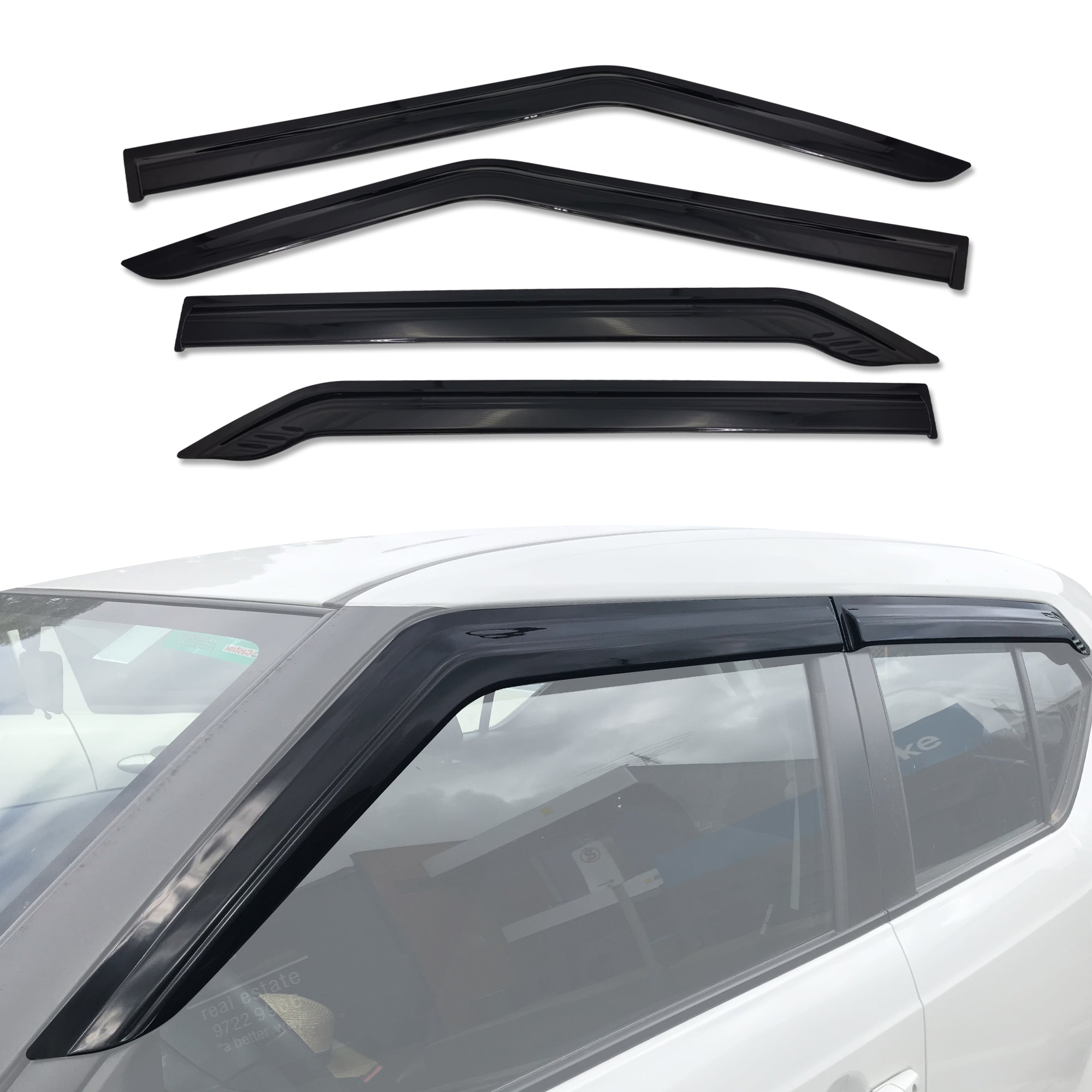 Luxury Weather Shields for Suzuki IGNIS Ignis MF 2016-Onwards