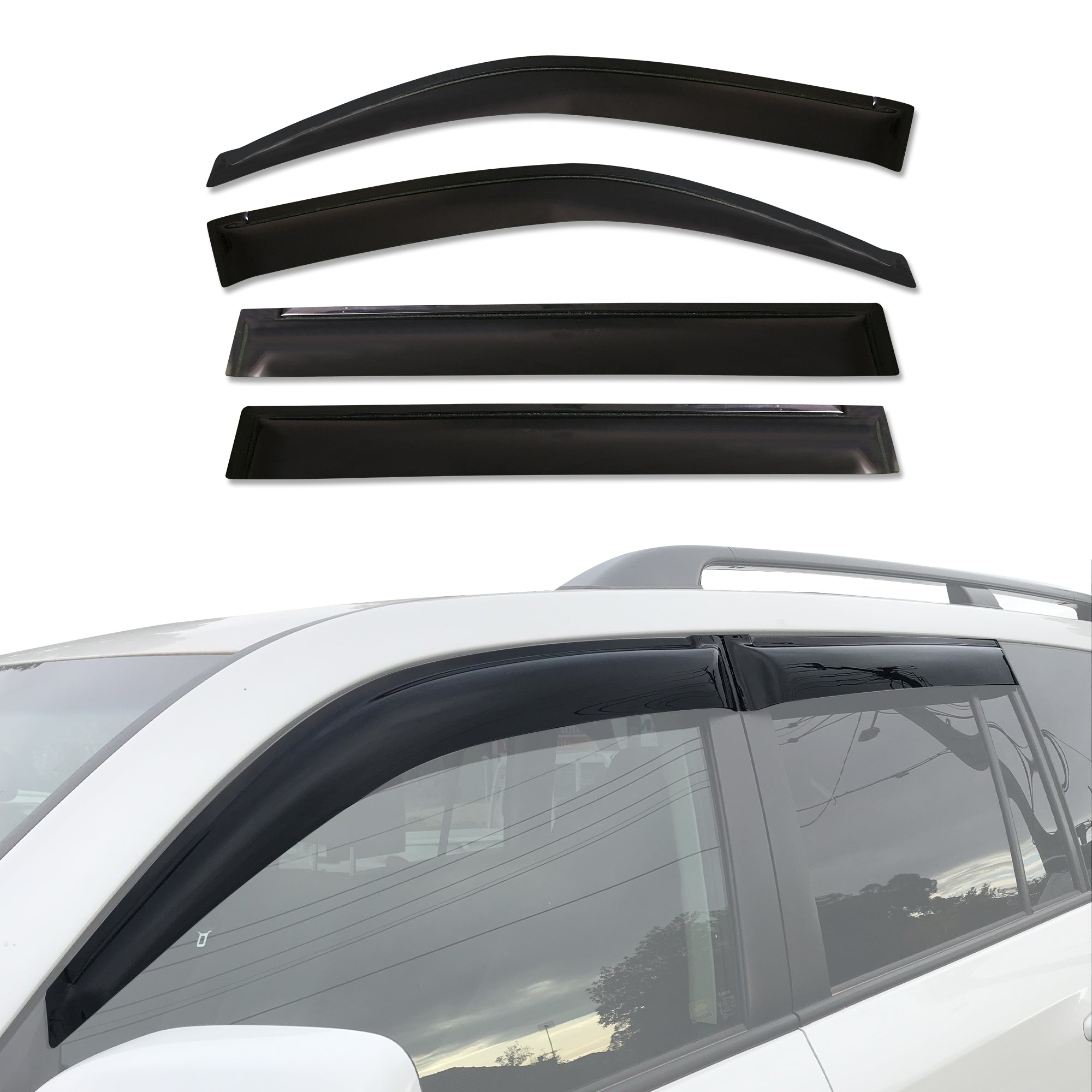 Weather Shields for Toyota Land Cruiser 200 LC200 2007-2021